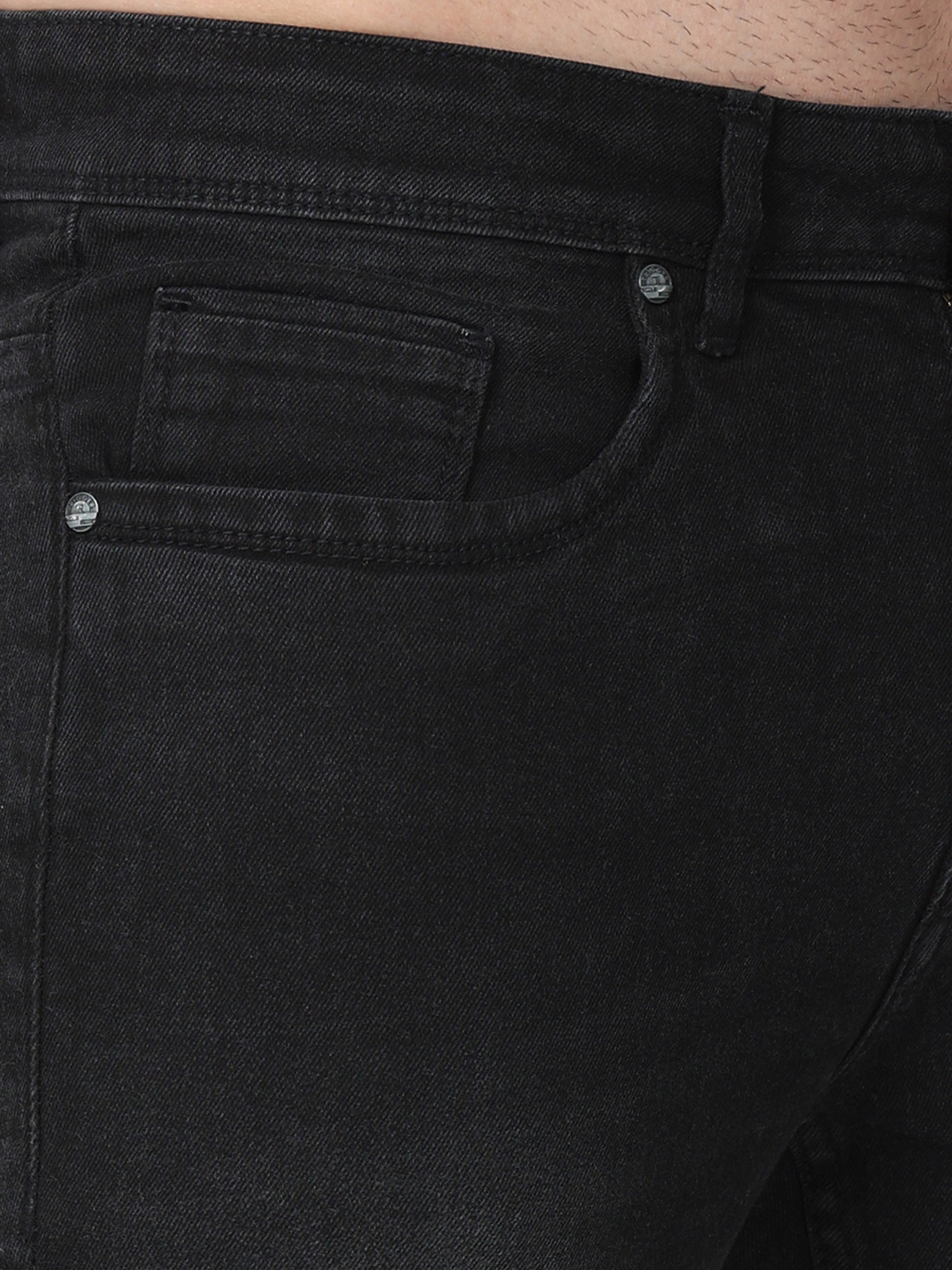 Gunmetal Men Slim-Fit Jeans