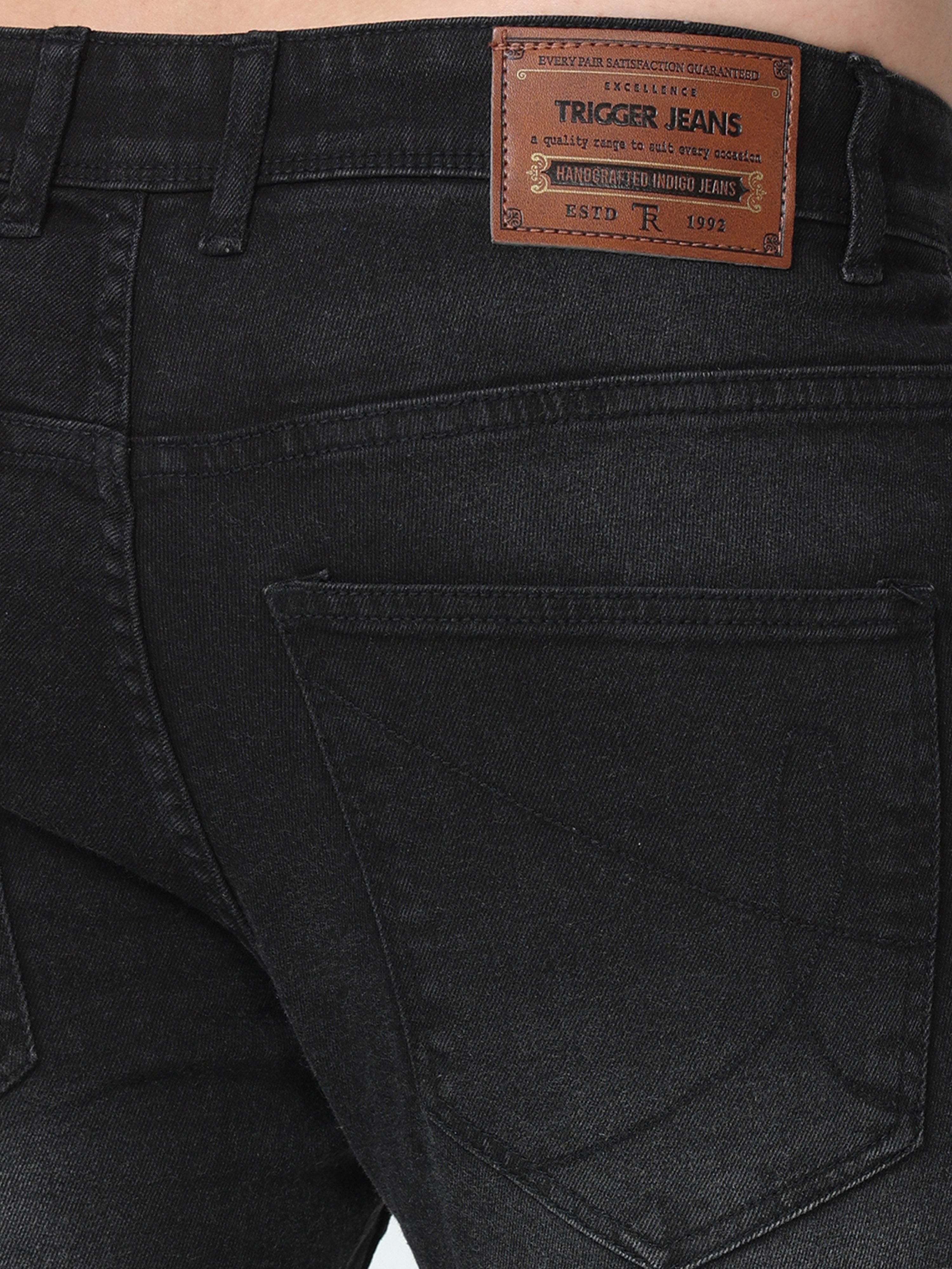 Gunmetal Men Slim-Fit Jeans