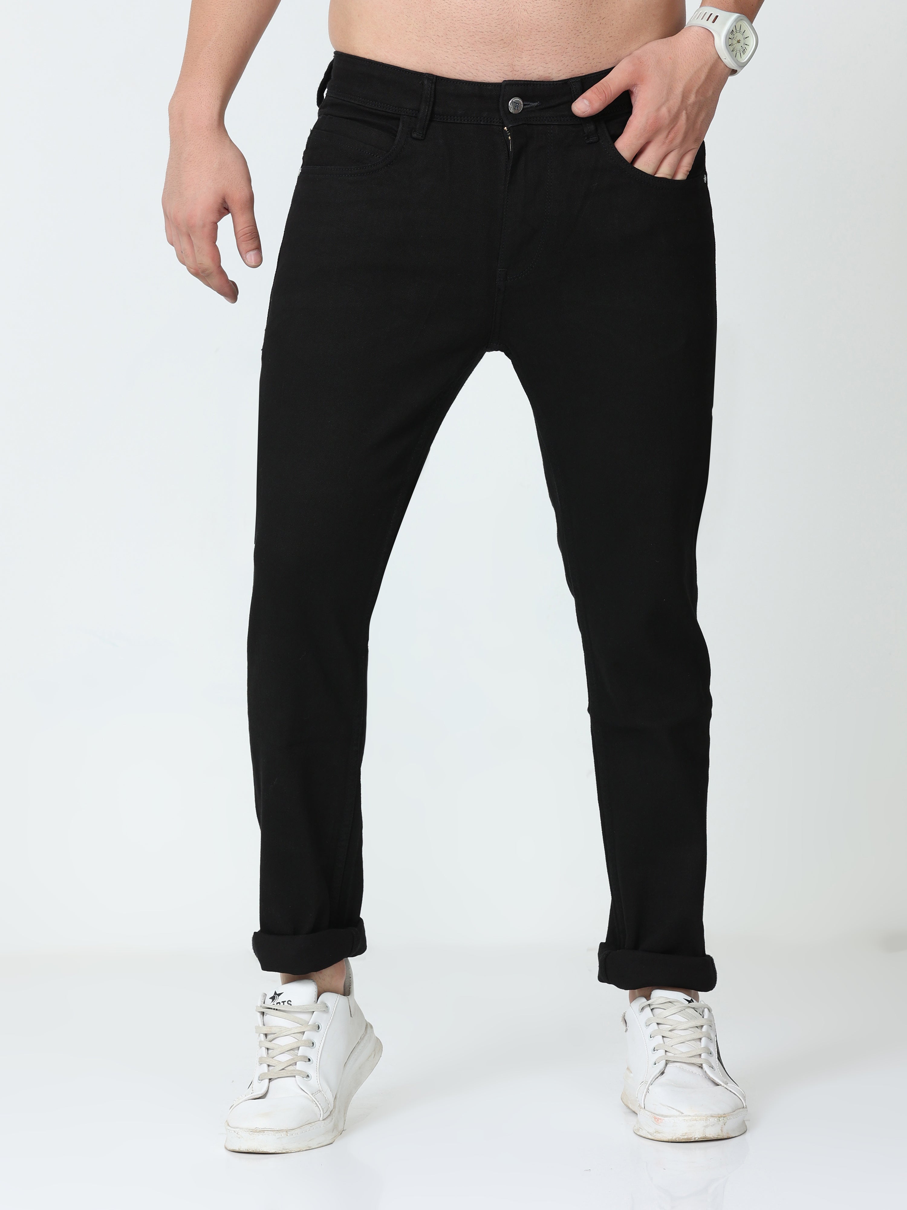 Ebony Men Slim Fit Jeans