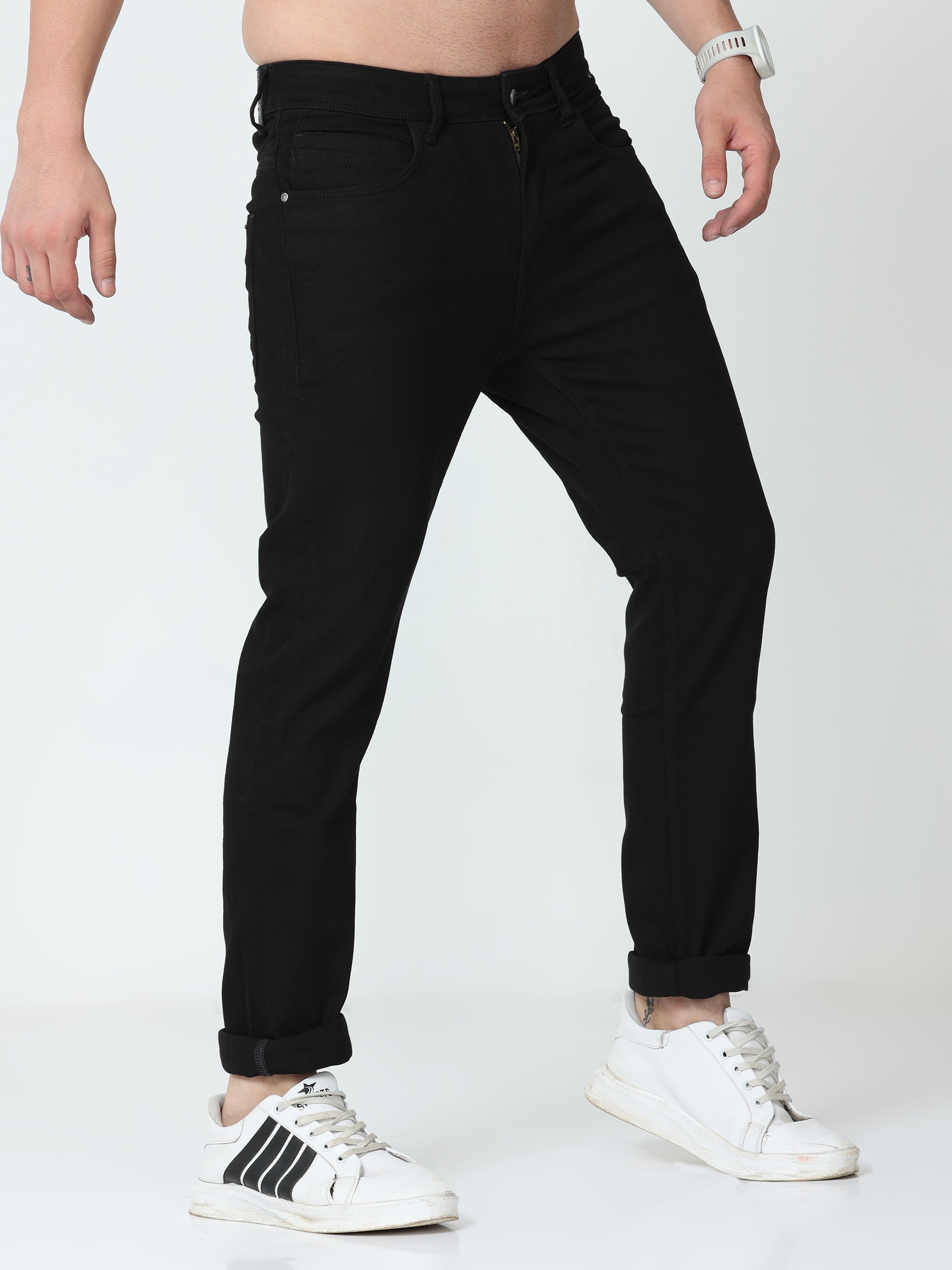 Ebony Men Slim Fit Jeans