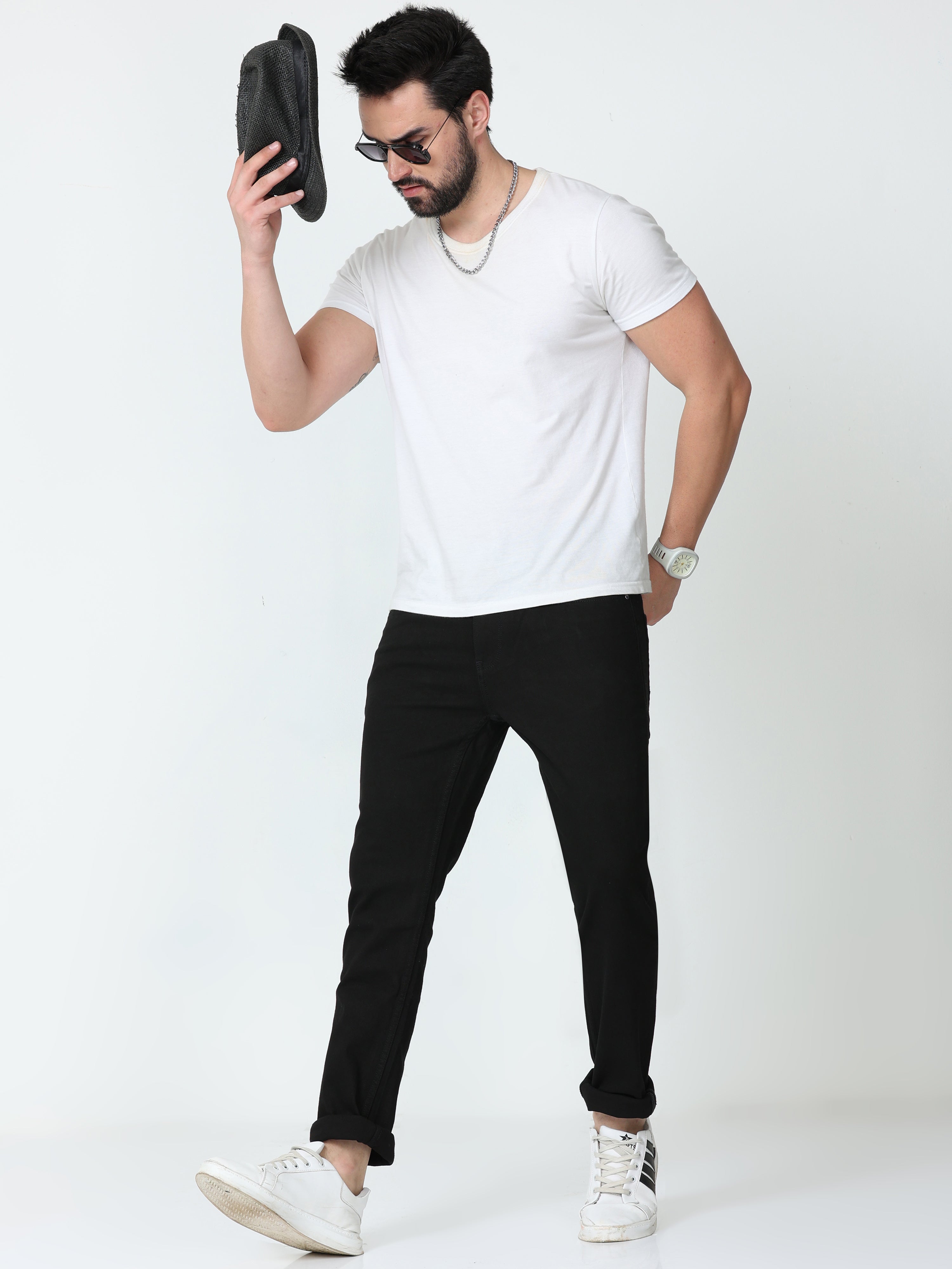 Ebony Men Slim Fit Jeans