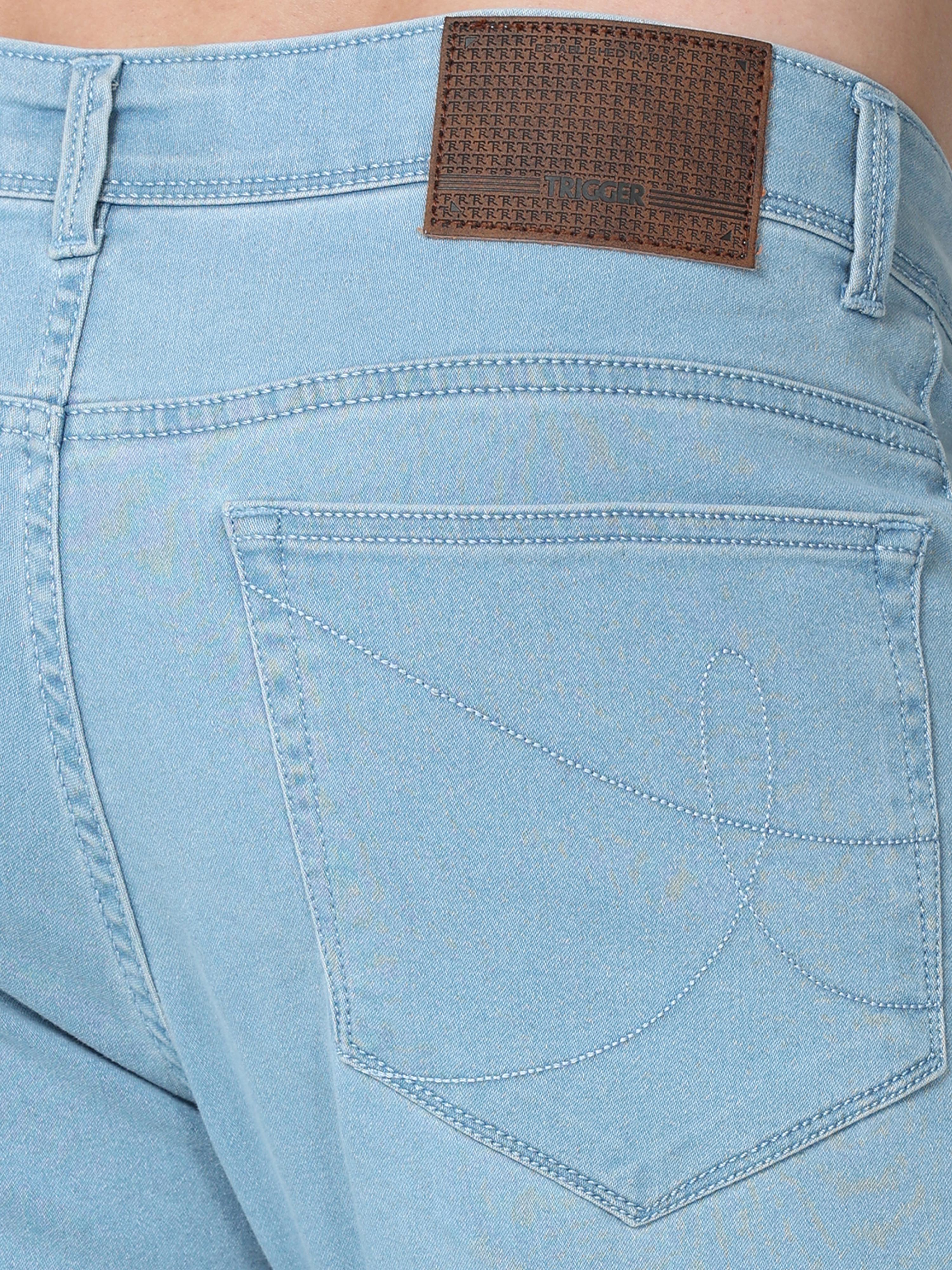 Blue Hosta Men Slim Regular Fit Jeans