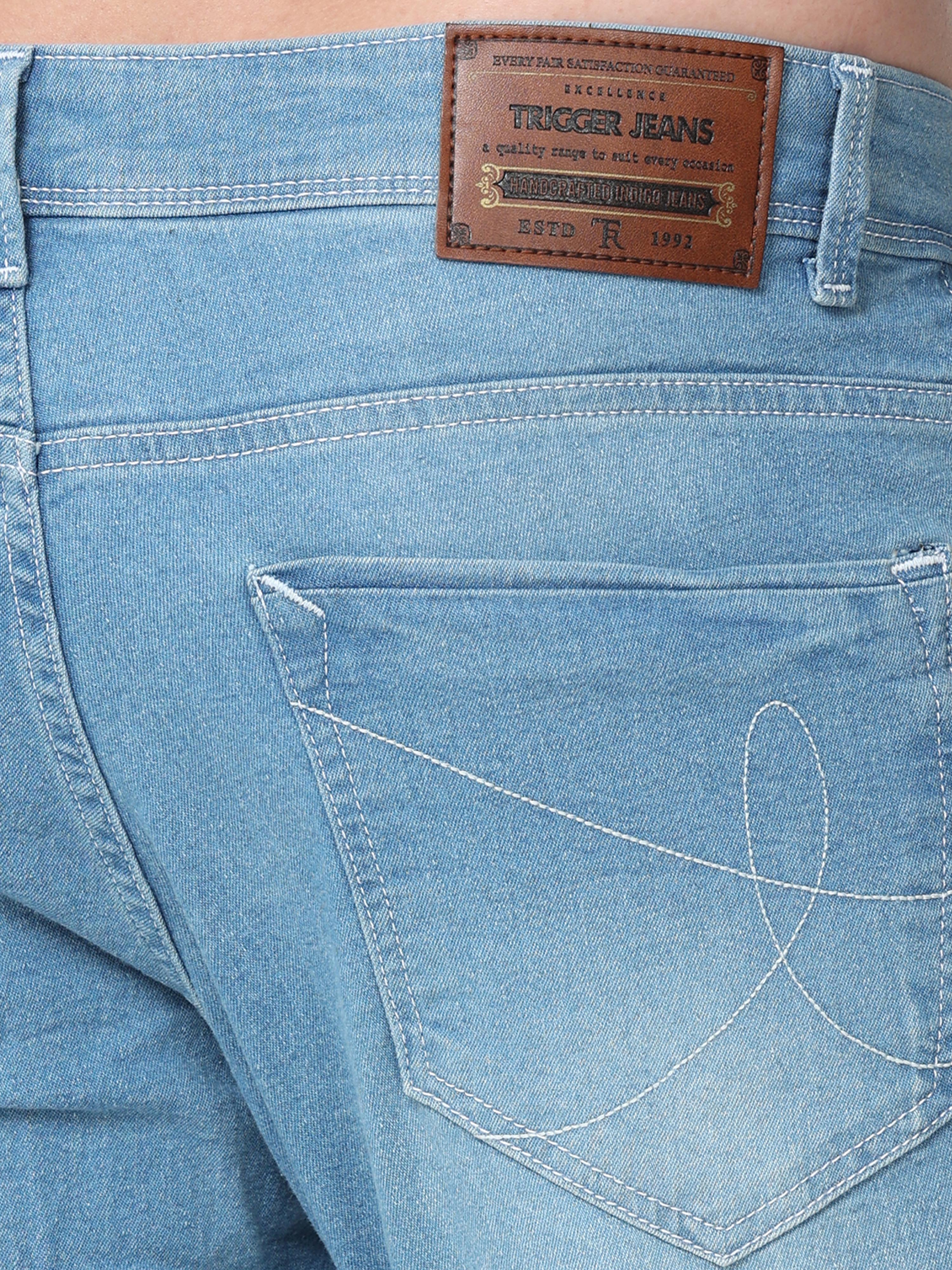 Rock Blue Men Slim Fit Jeans