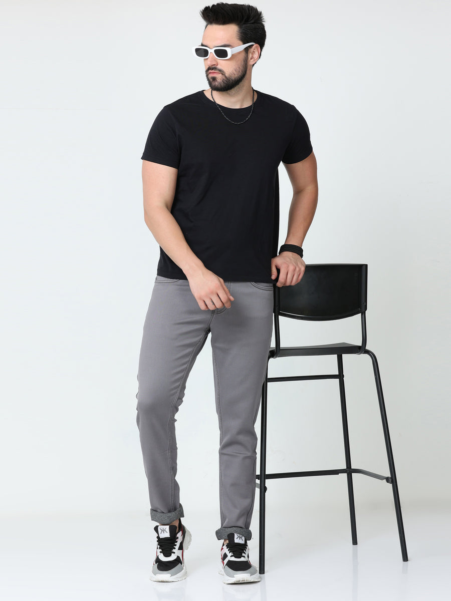Men's Grey Jeans - Shop Light Grey Jeans For Mens at Online – Triggerjeans