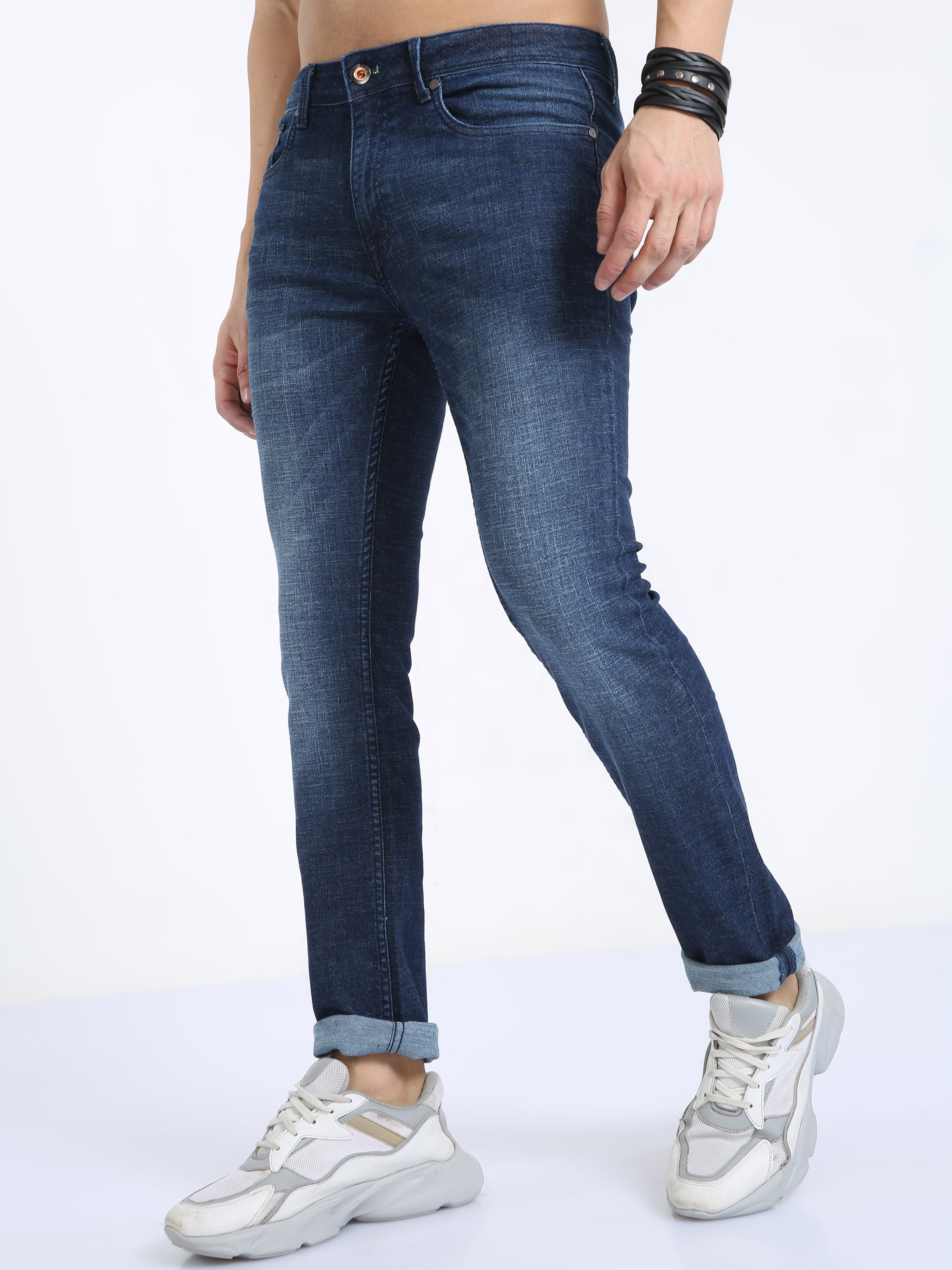 Blue yonder Motion Men's Slim-Fit Jeans