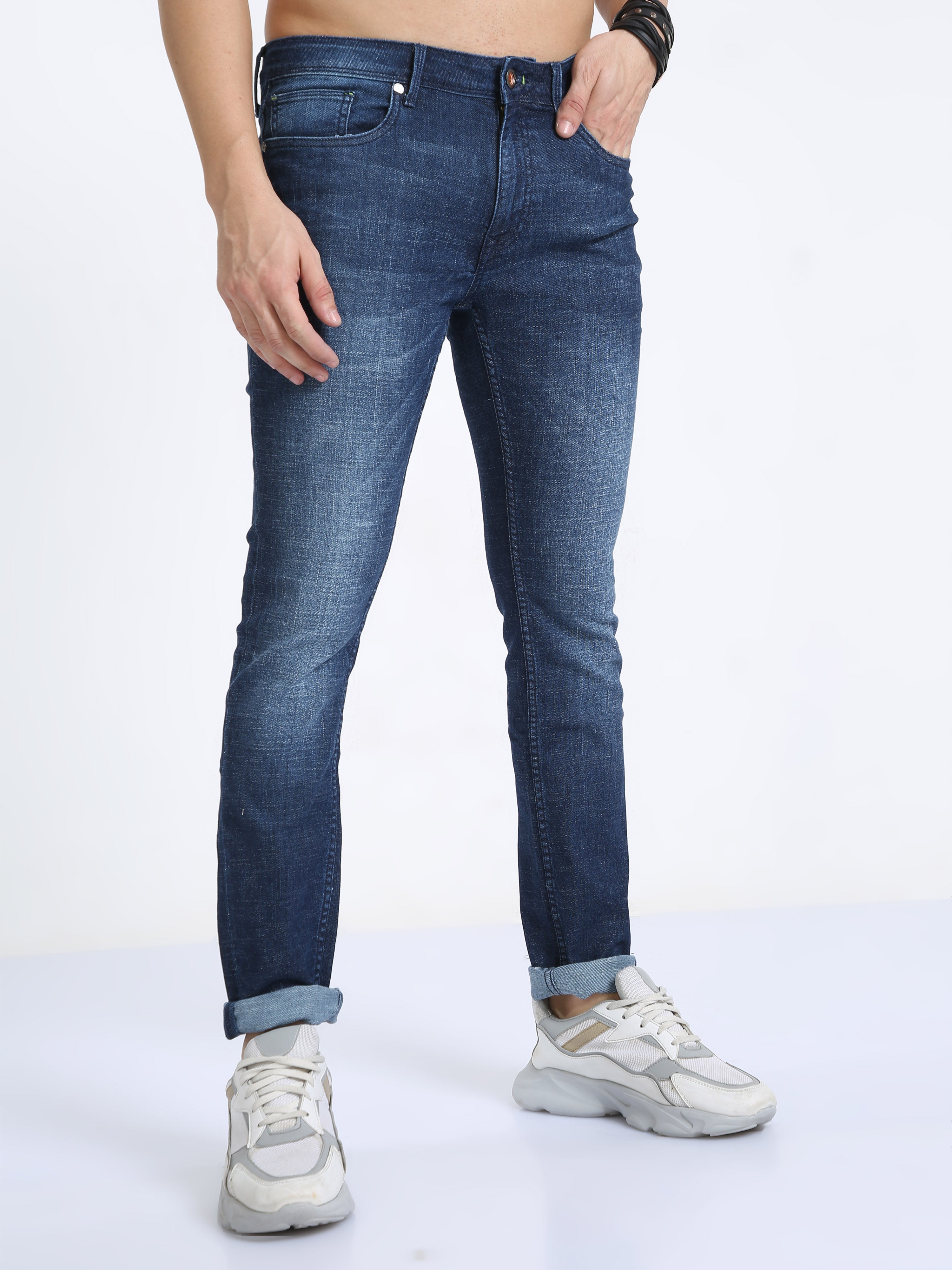 Blue yonder Motion Men's Slim-Fit Jeans
