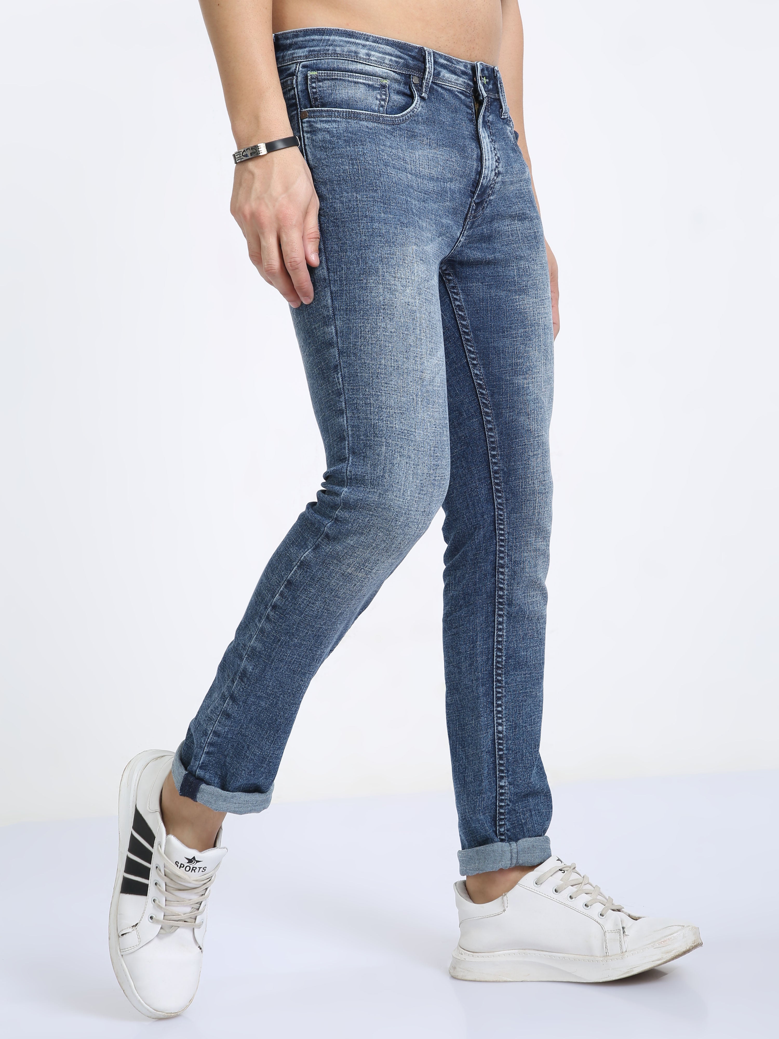 Vesture Gloomy Men's Slim-Fit Jeans