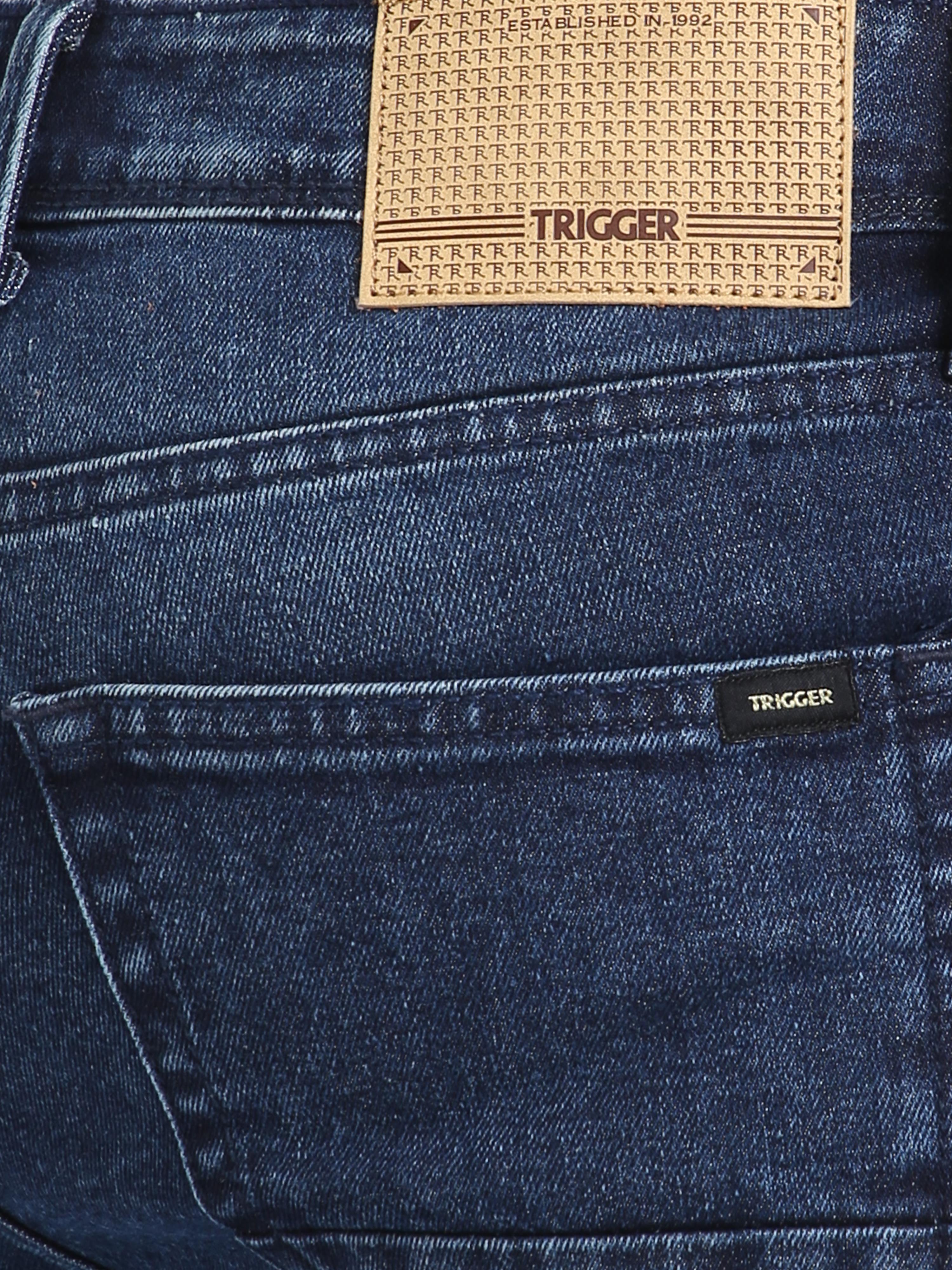 Aegean Blue Men Slim-Fit Jeans