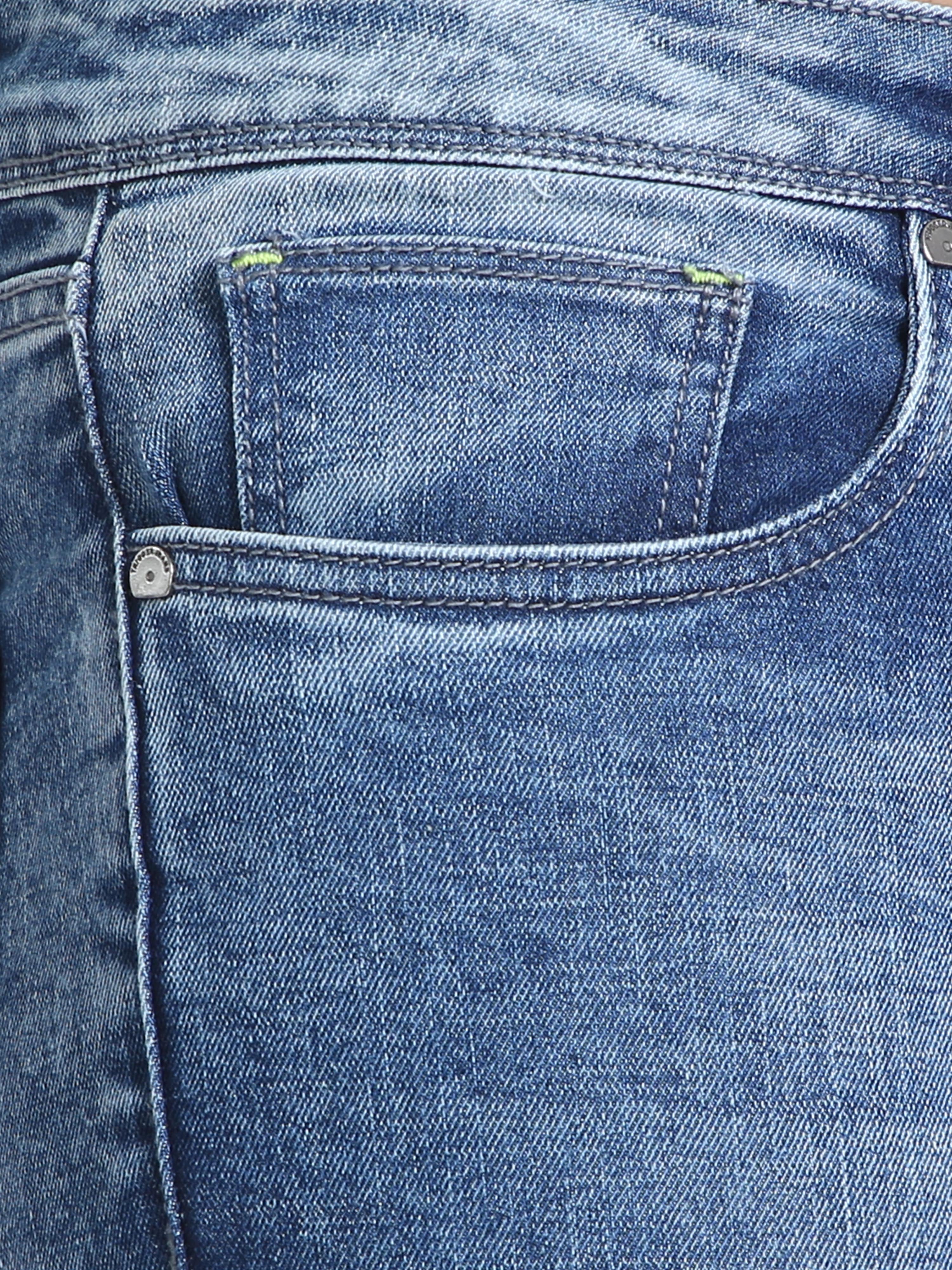 Baby Blue Men Slim-Fit Jeans