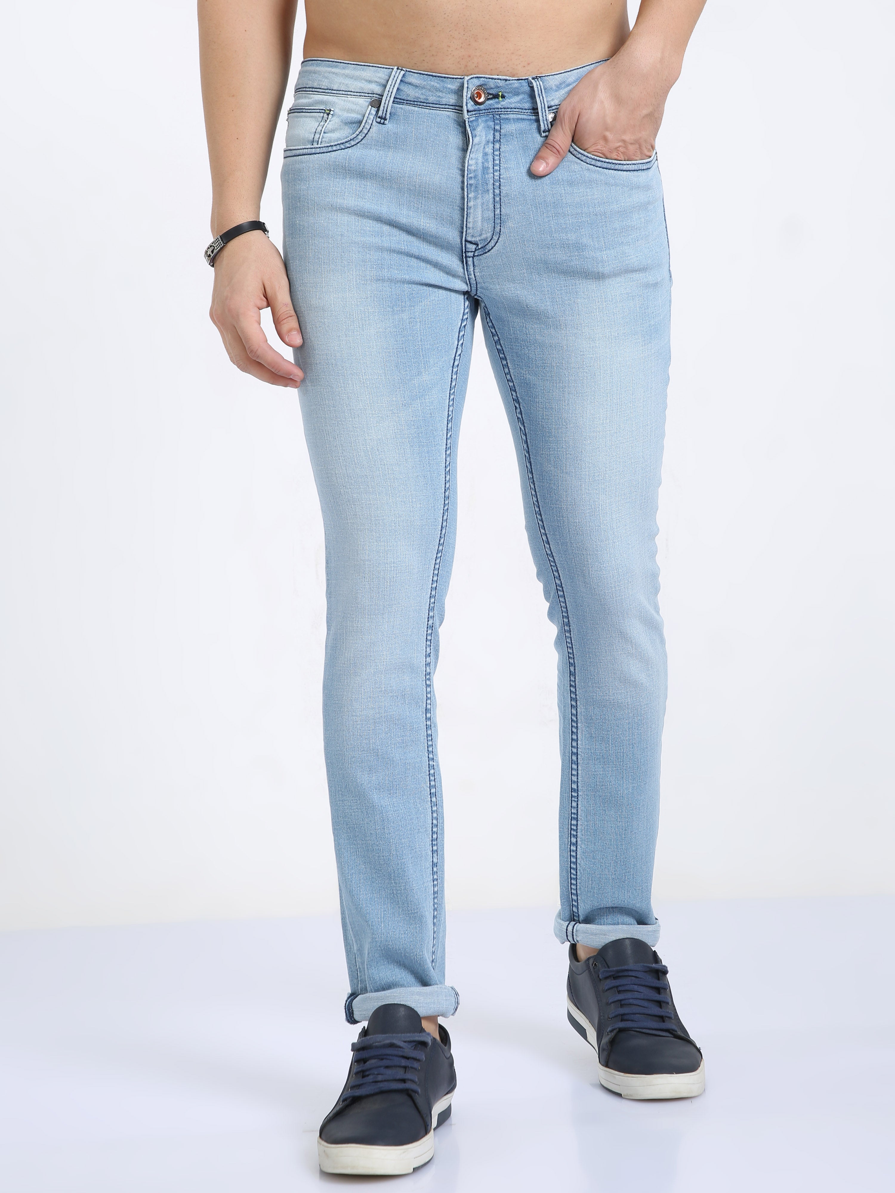 Gloomy Men's Slim-Fit Jeans