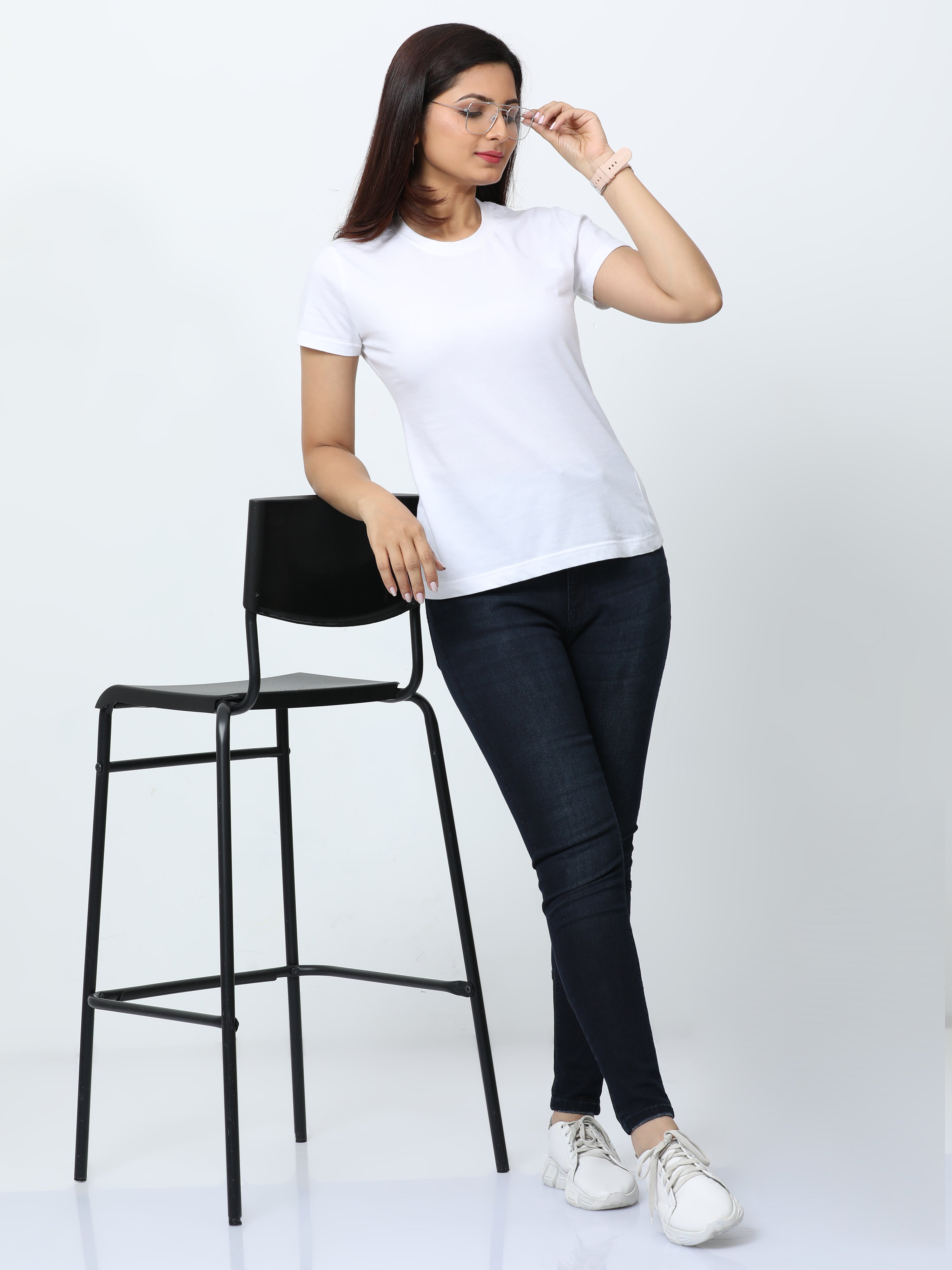 Oxford Blue  Heavy Enzyme  womens slim fit jeans