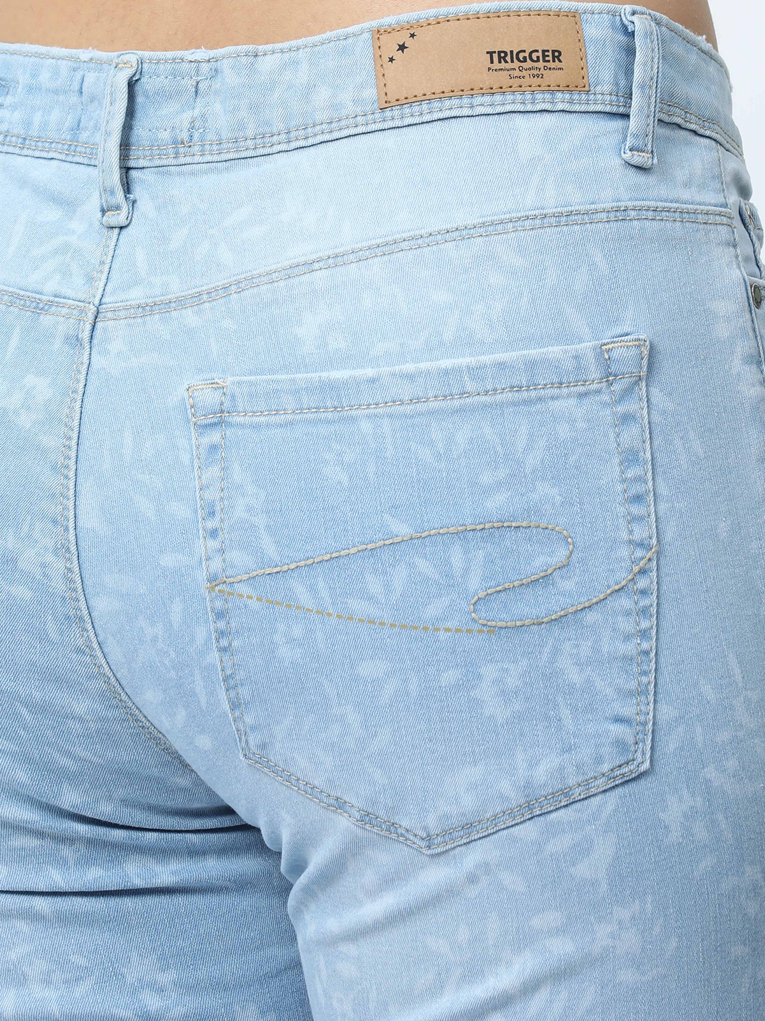 Pantone mild bleach womens slim fit jeans