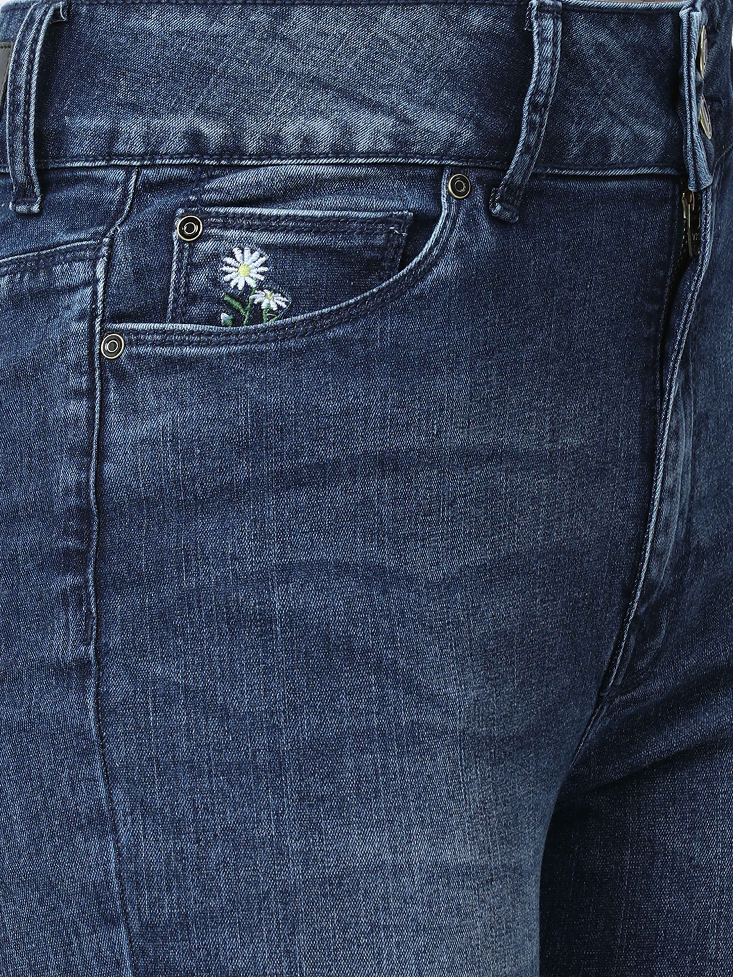Indico Acid wash  womens skinny fit jeans