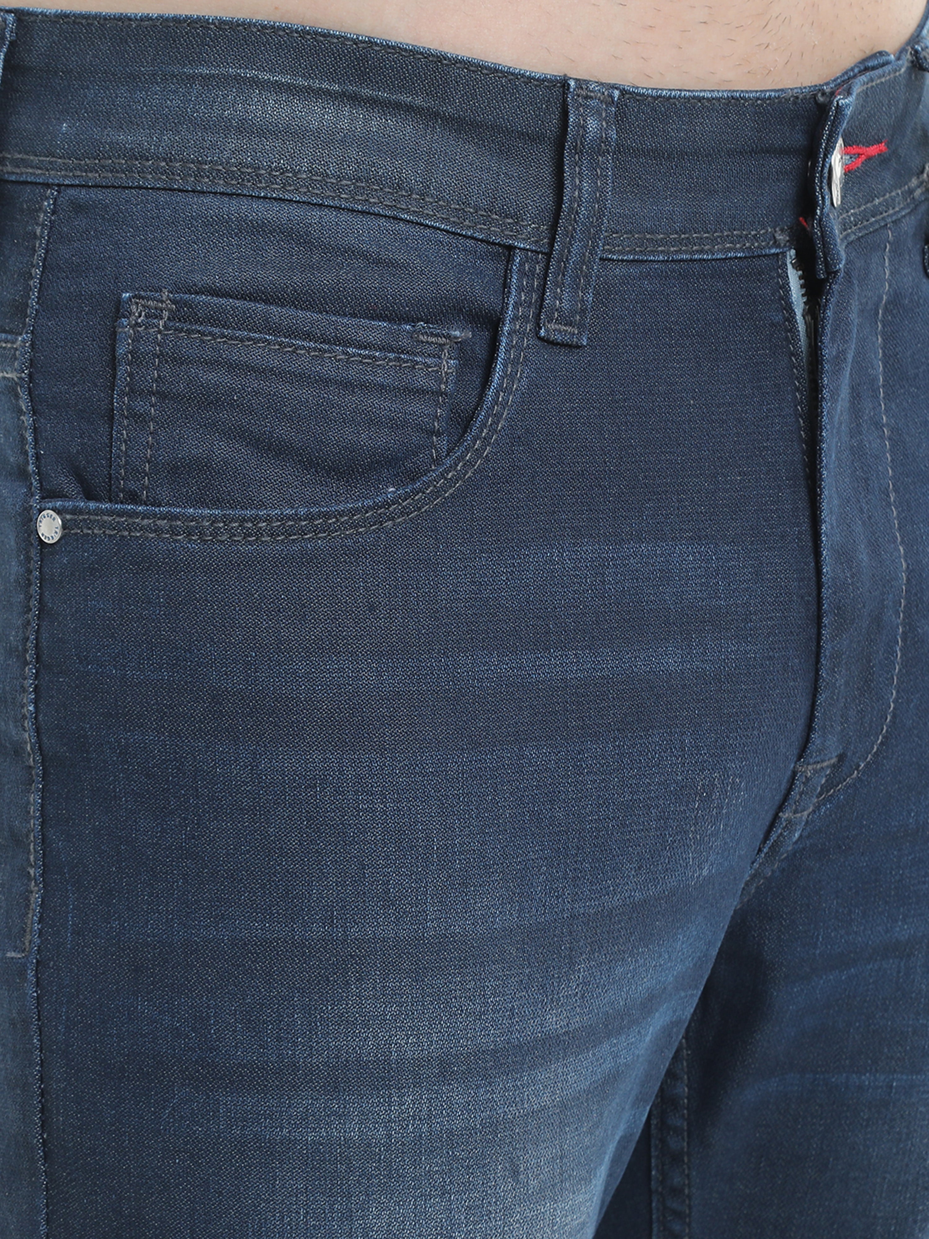 Men Slim Fit Jeans Blue