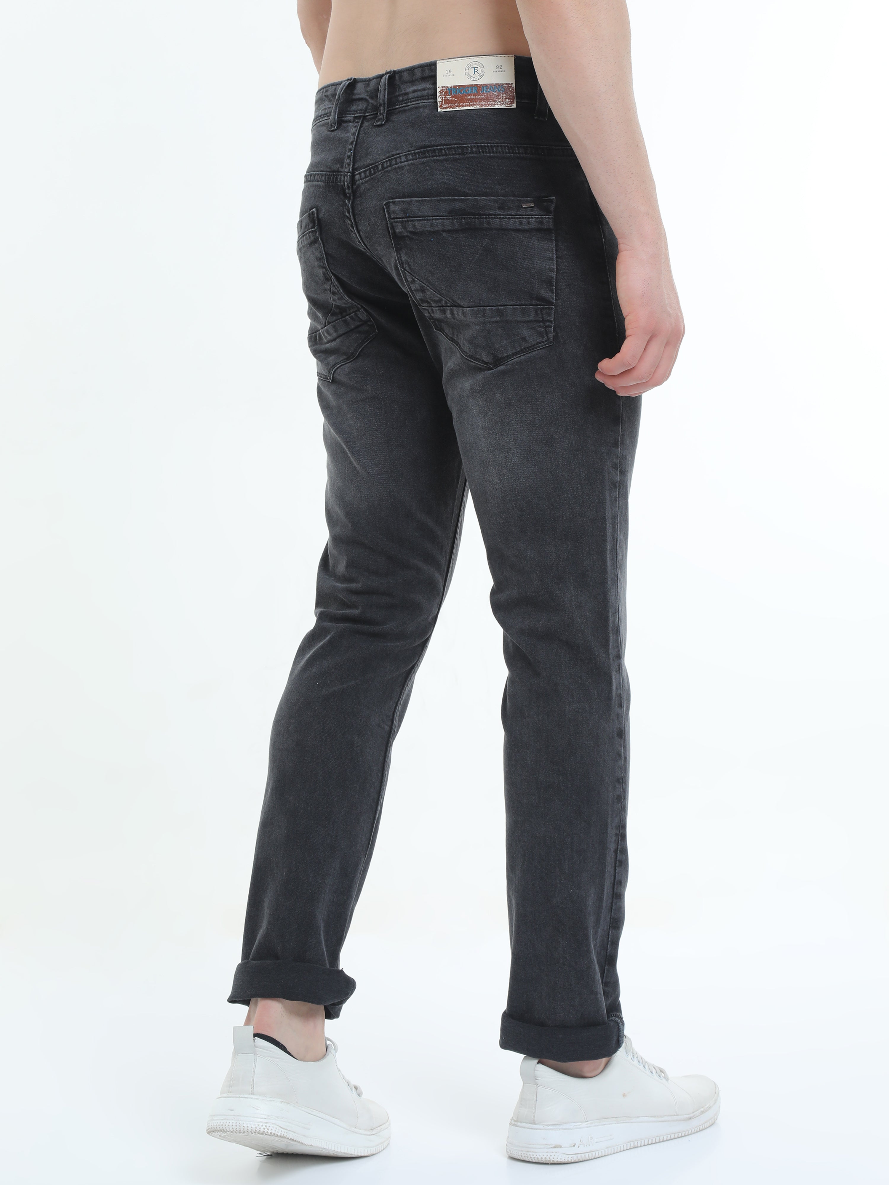 Essential Flex Black Slim Fit Jeans