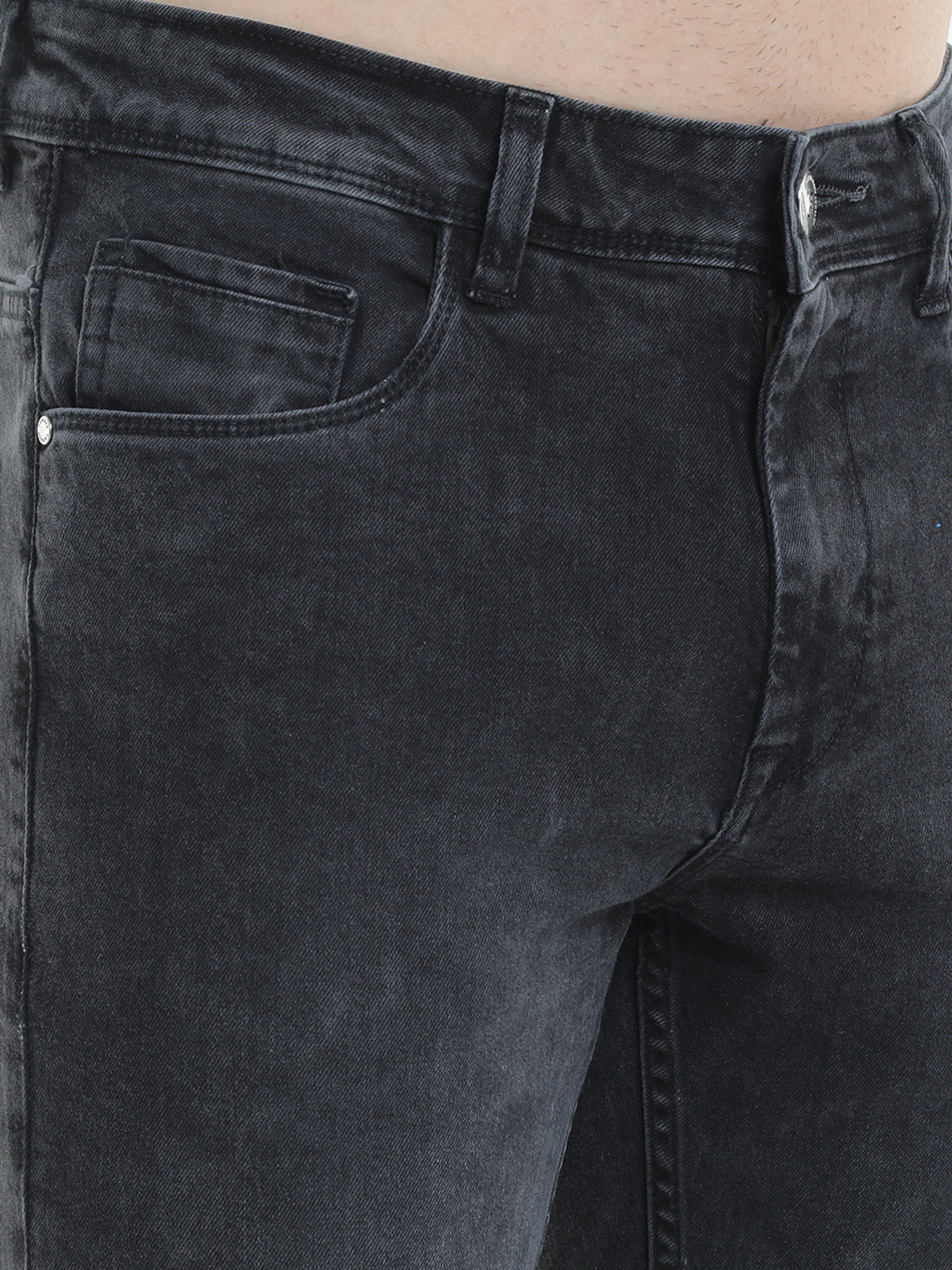 Essential Flex Black Slim Fit Jeans