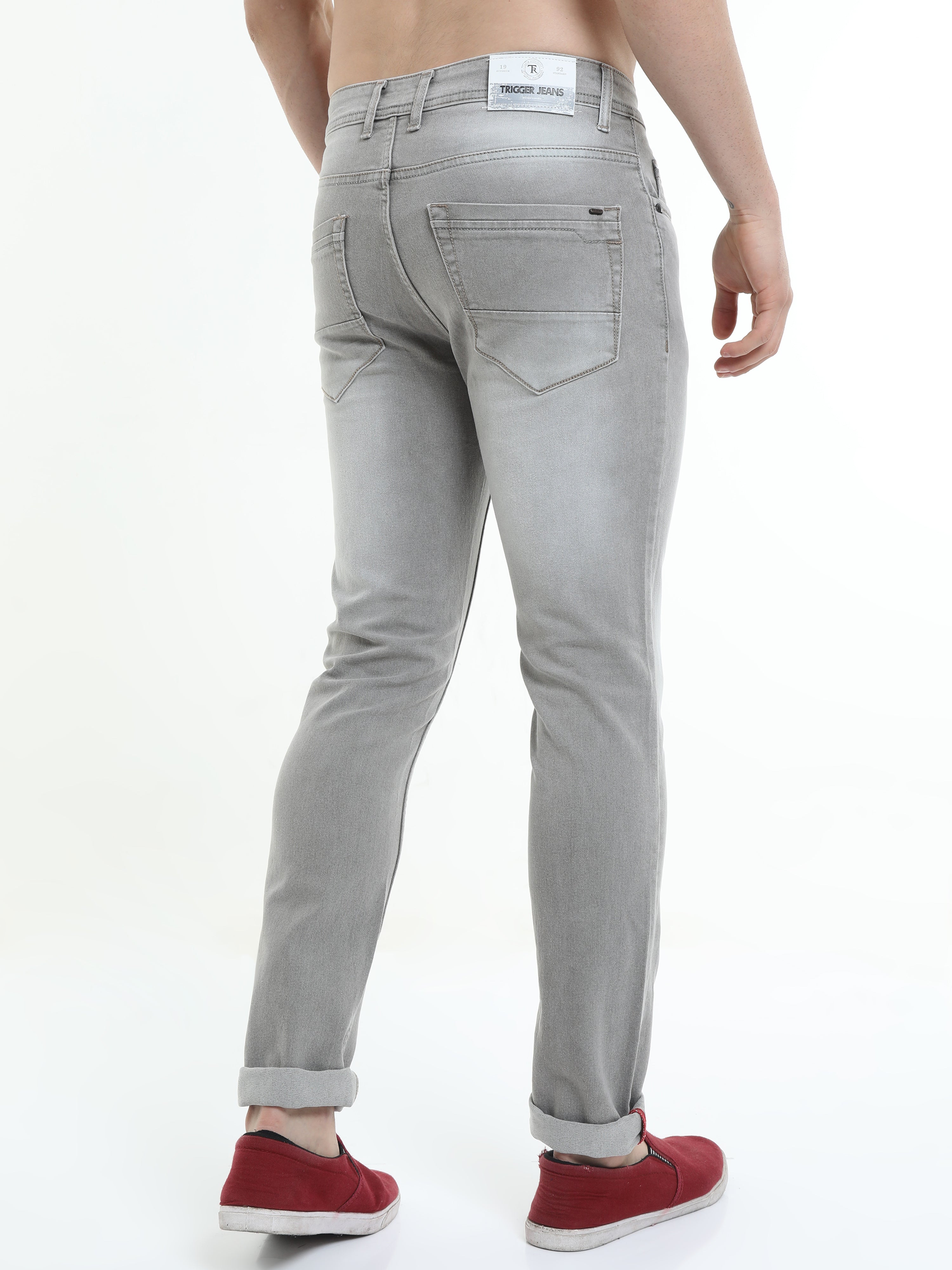 Flexi Slim Grey Jeans