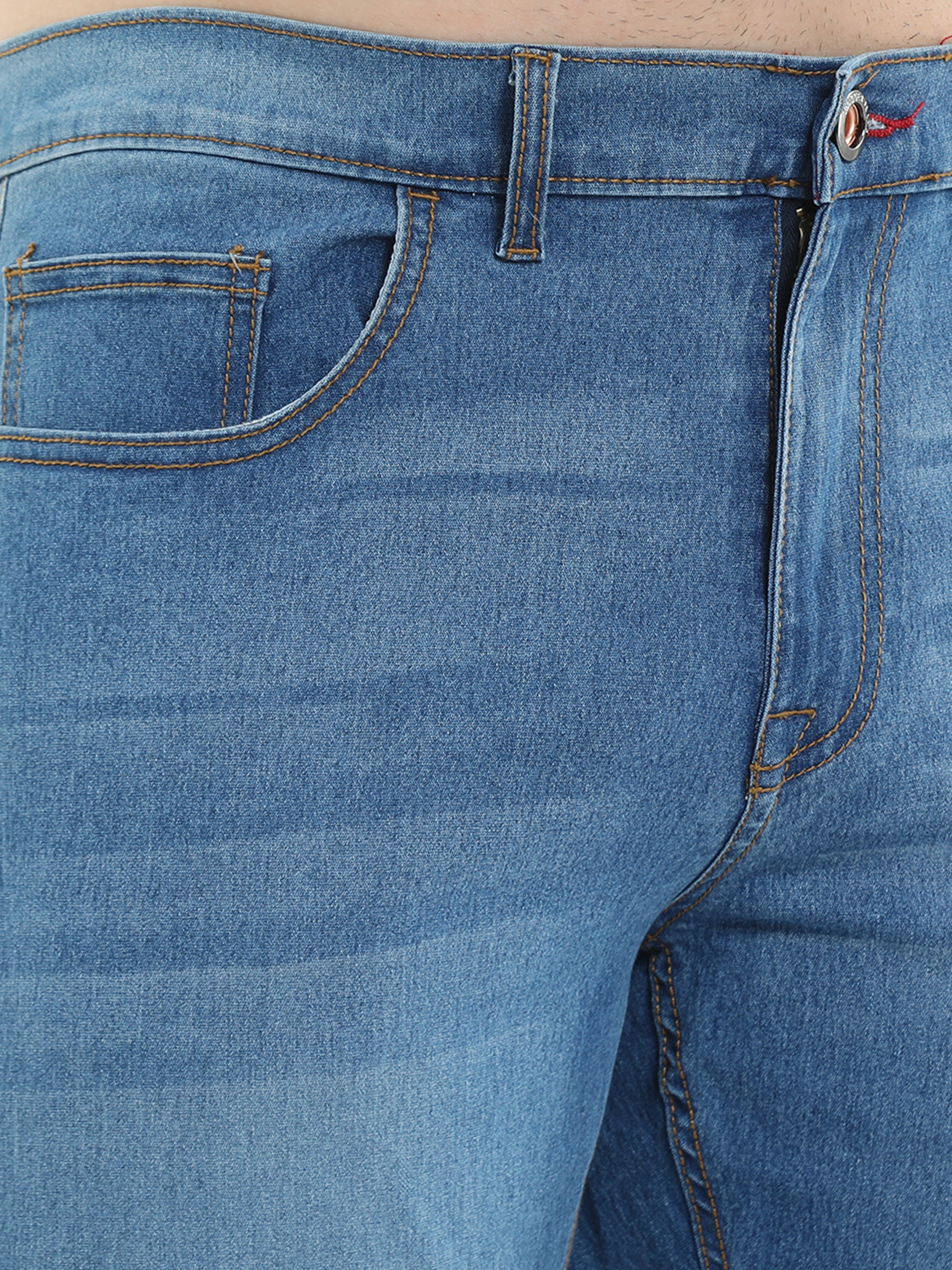 Trigger Lapis Denim Blue  Men's Regular Slim-Fit Jeans