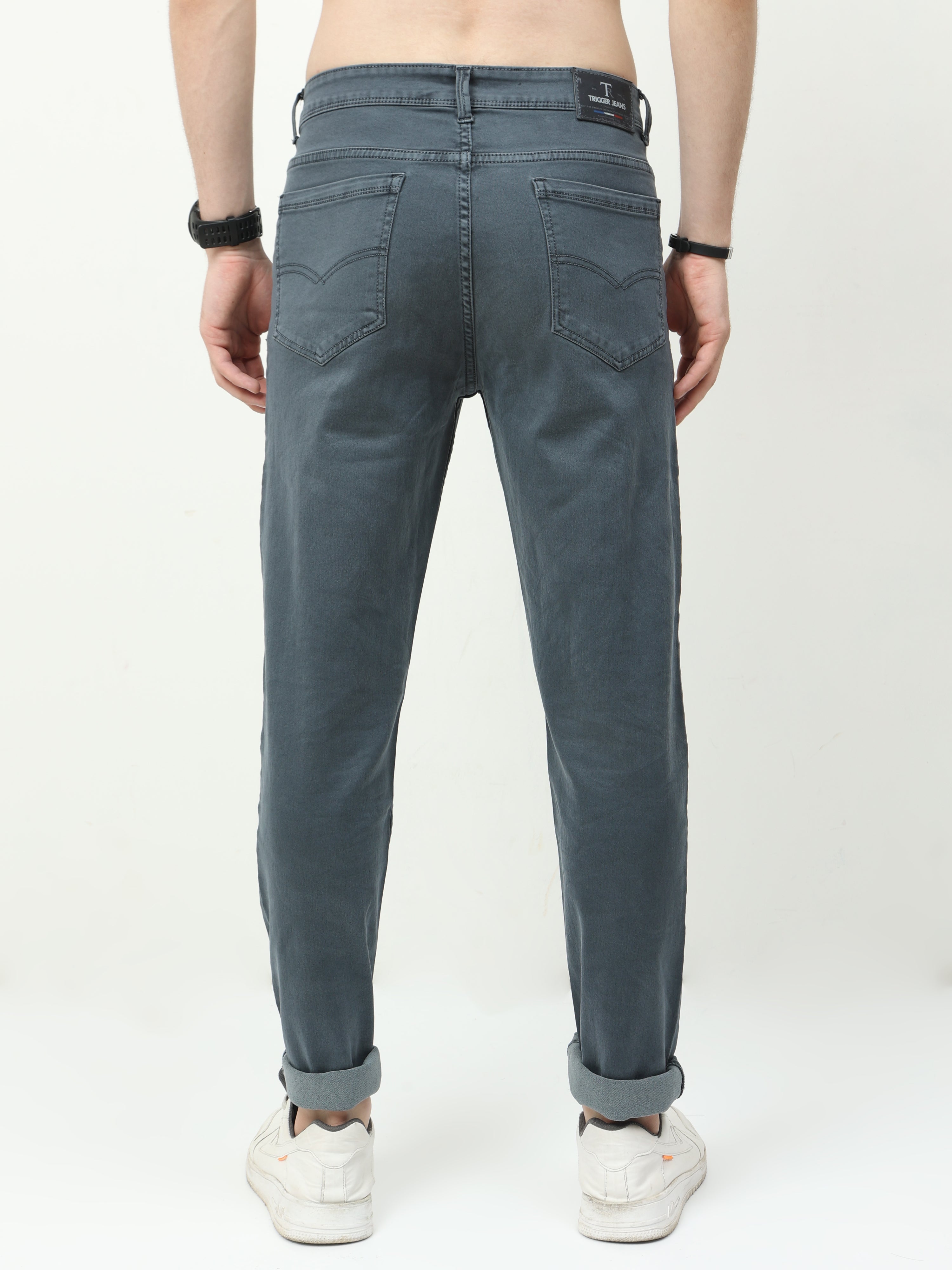 Men Slim Regular Fit Jeans - Royal Blue