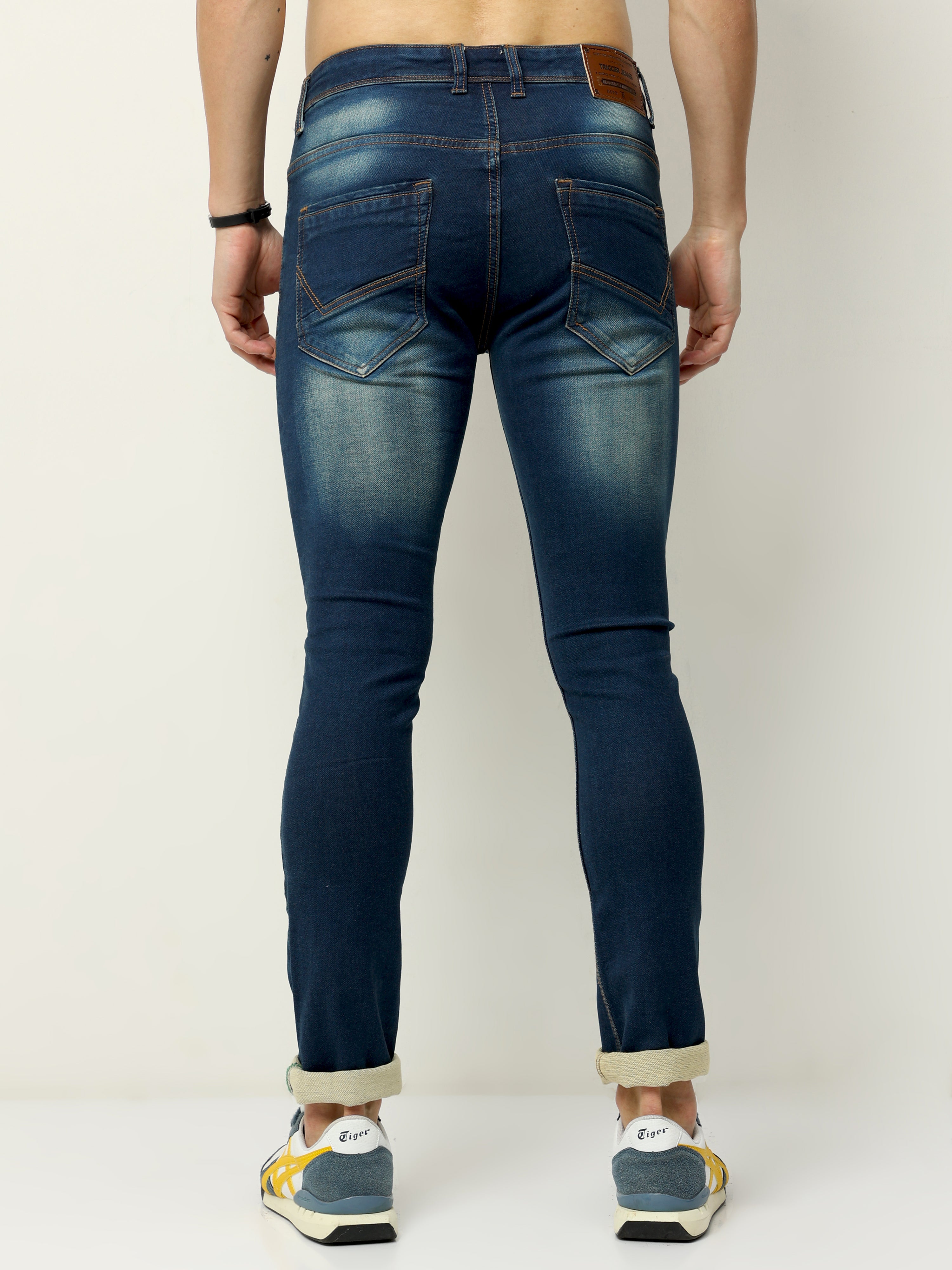 Men Skinny Fit Blue Jean