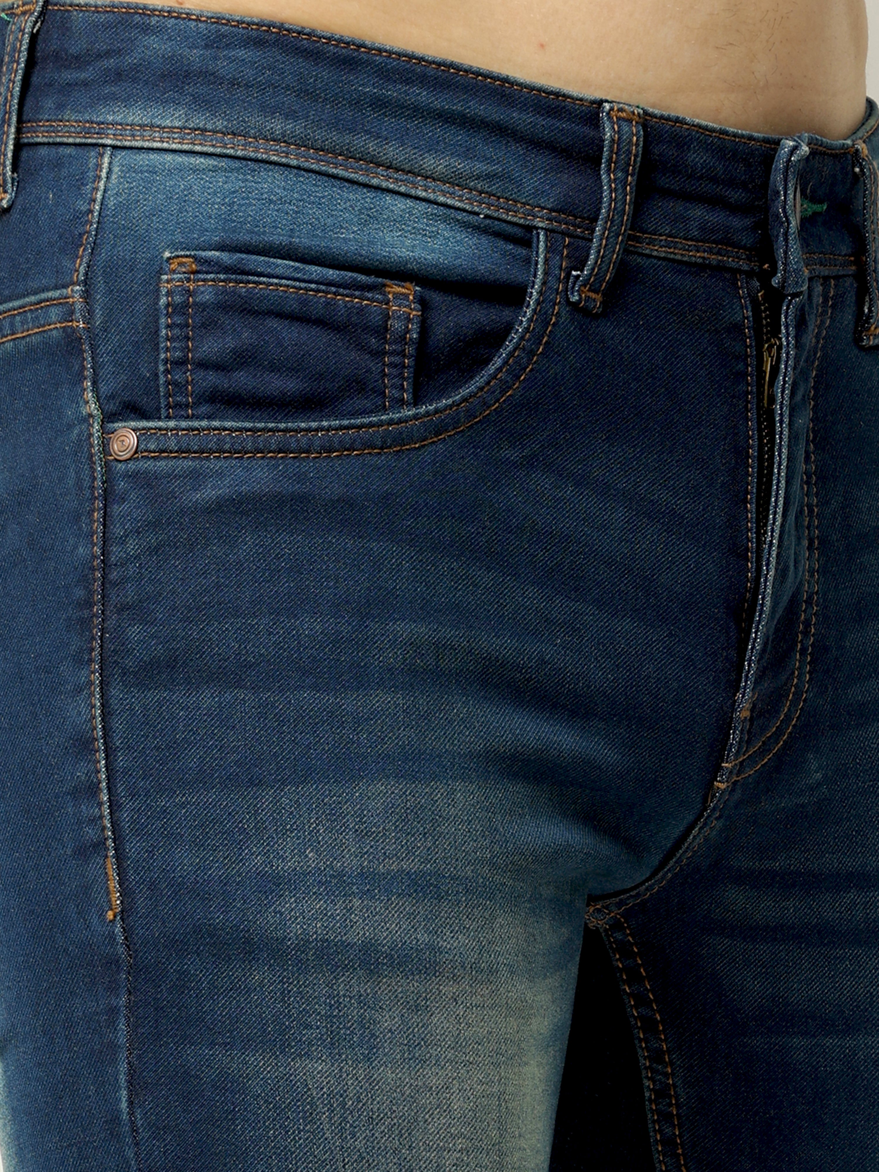 Men Skinny Fit Blue Jean