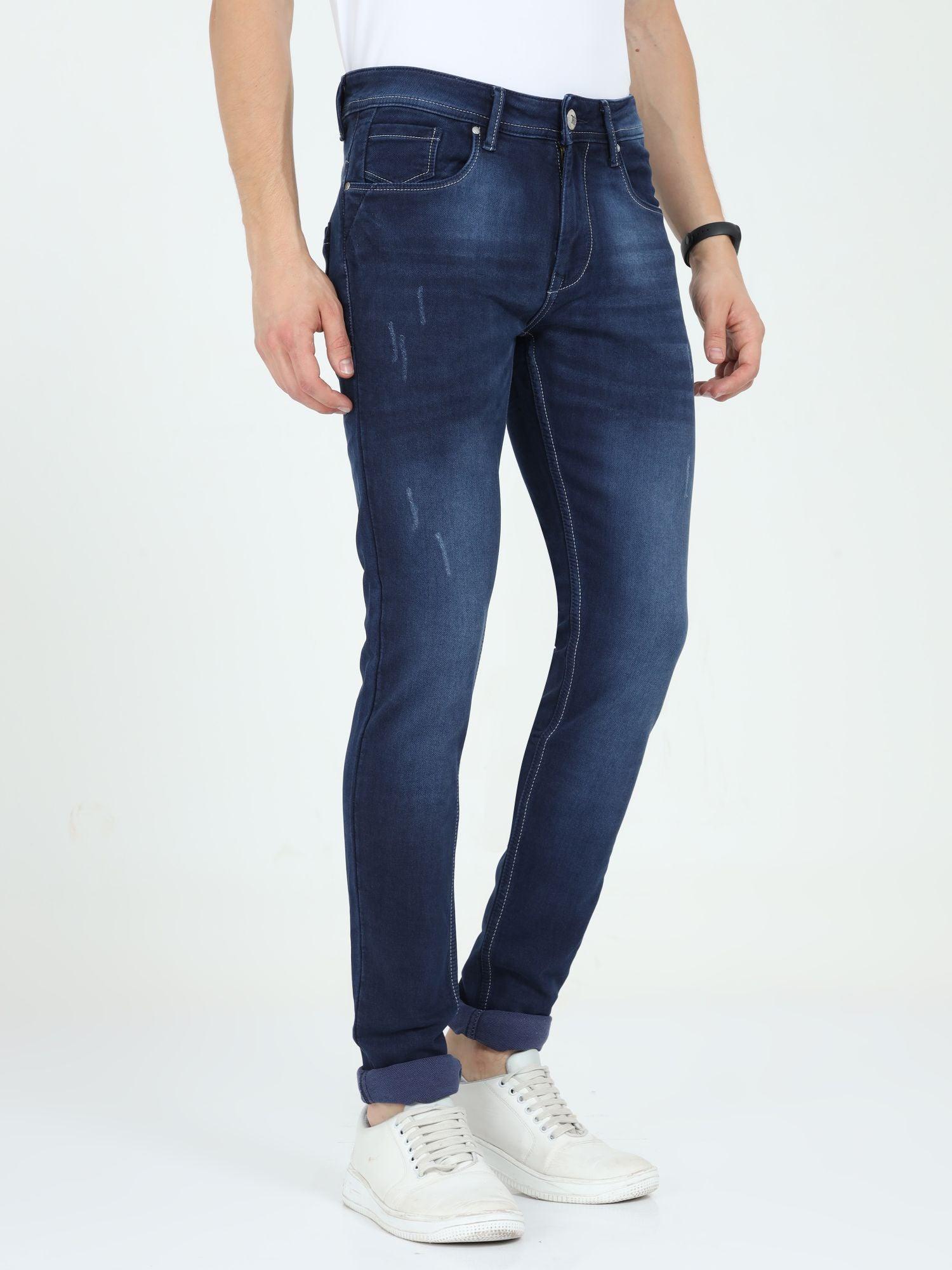 Men's Skinny Fit Jeans - Blue - Triggerjeans
