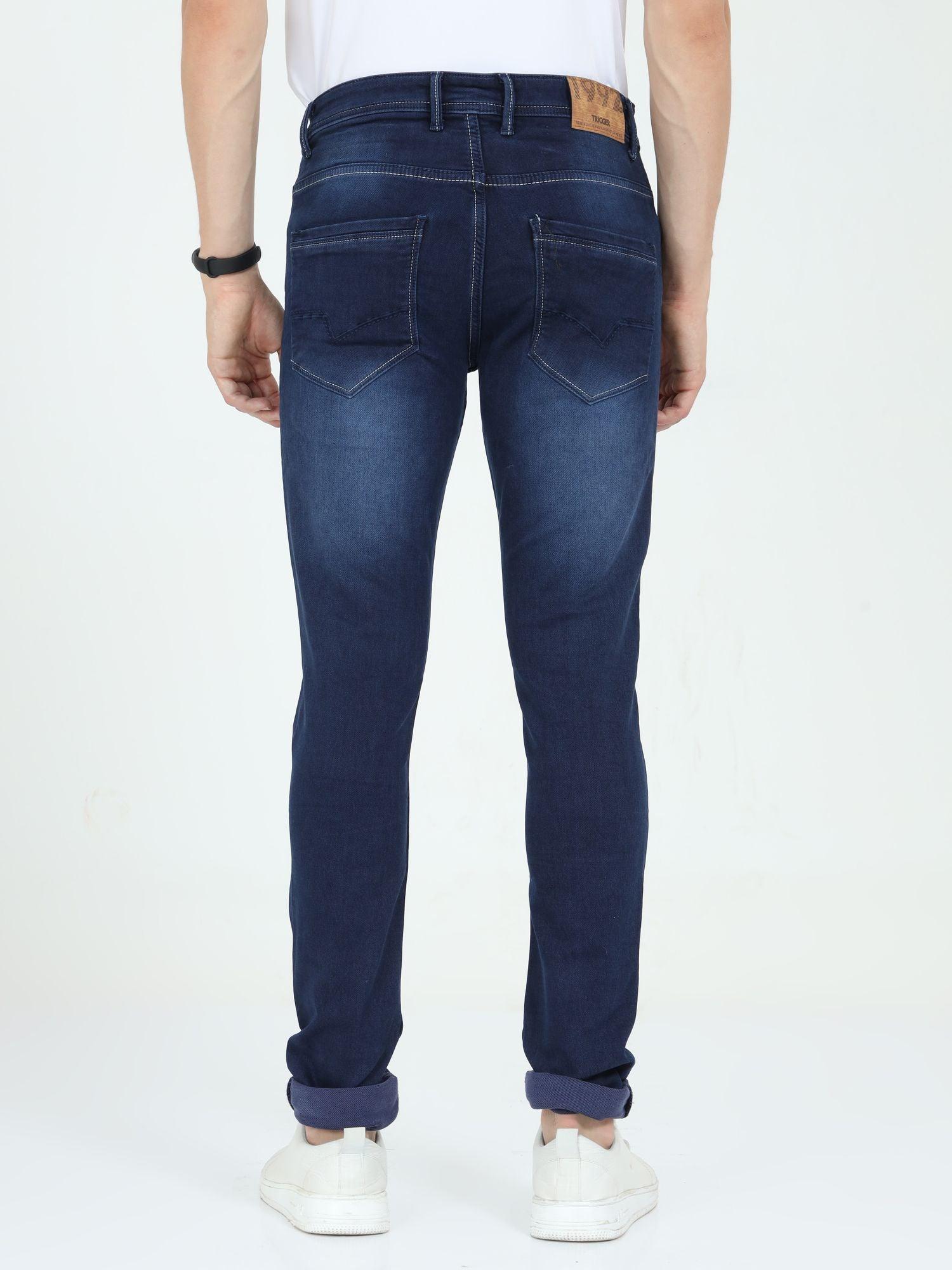 Men's Skinny Fit Jeans - Blue - Triggerjeans