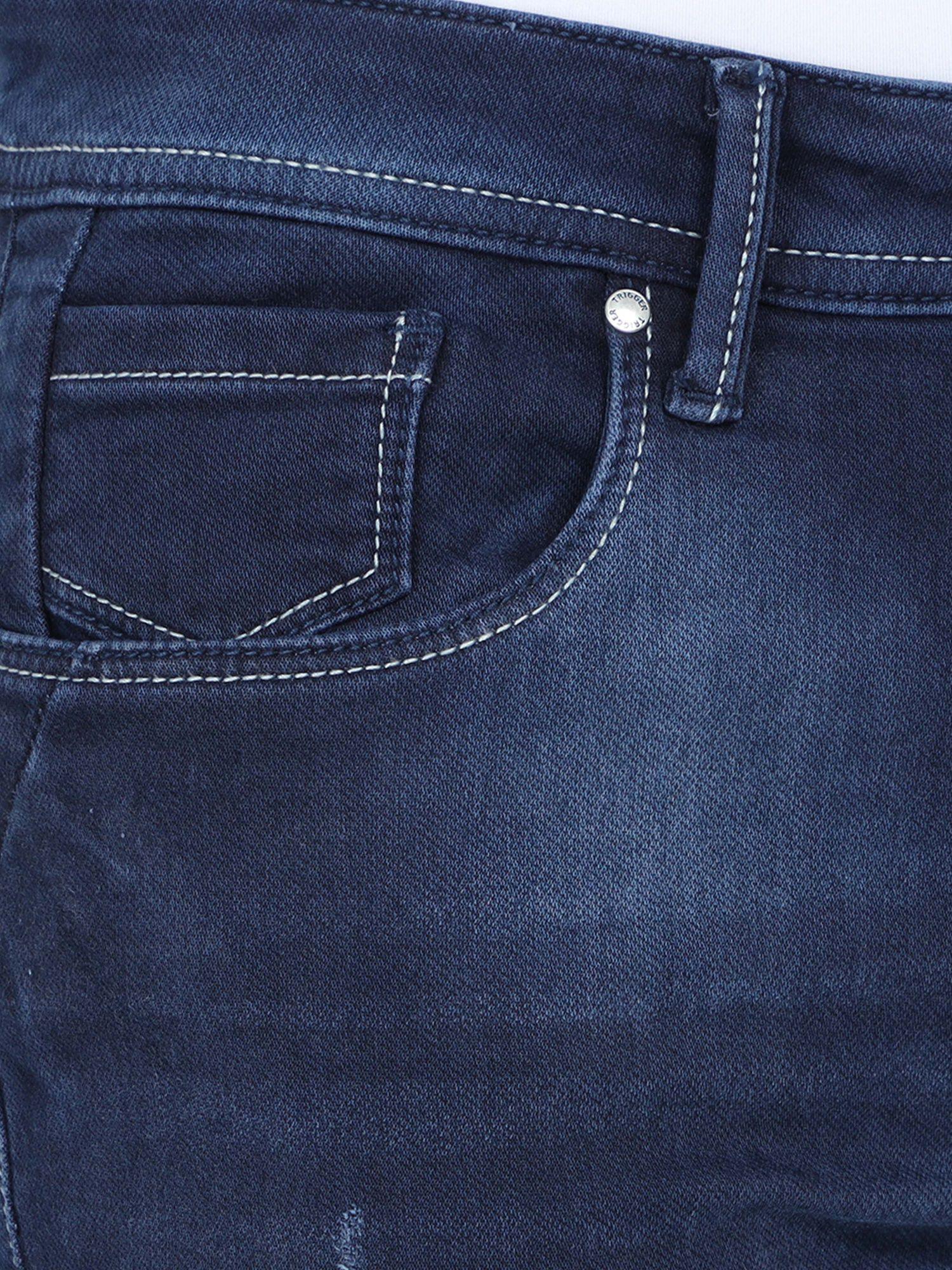 Men's Skinny Fit Jeans - Blue - Triggerjeans