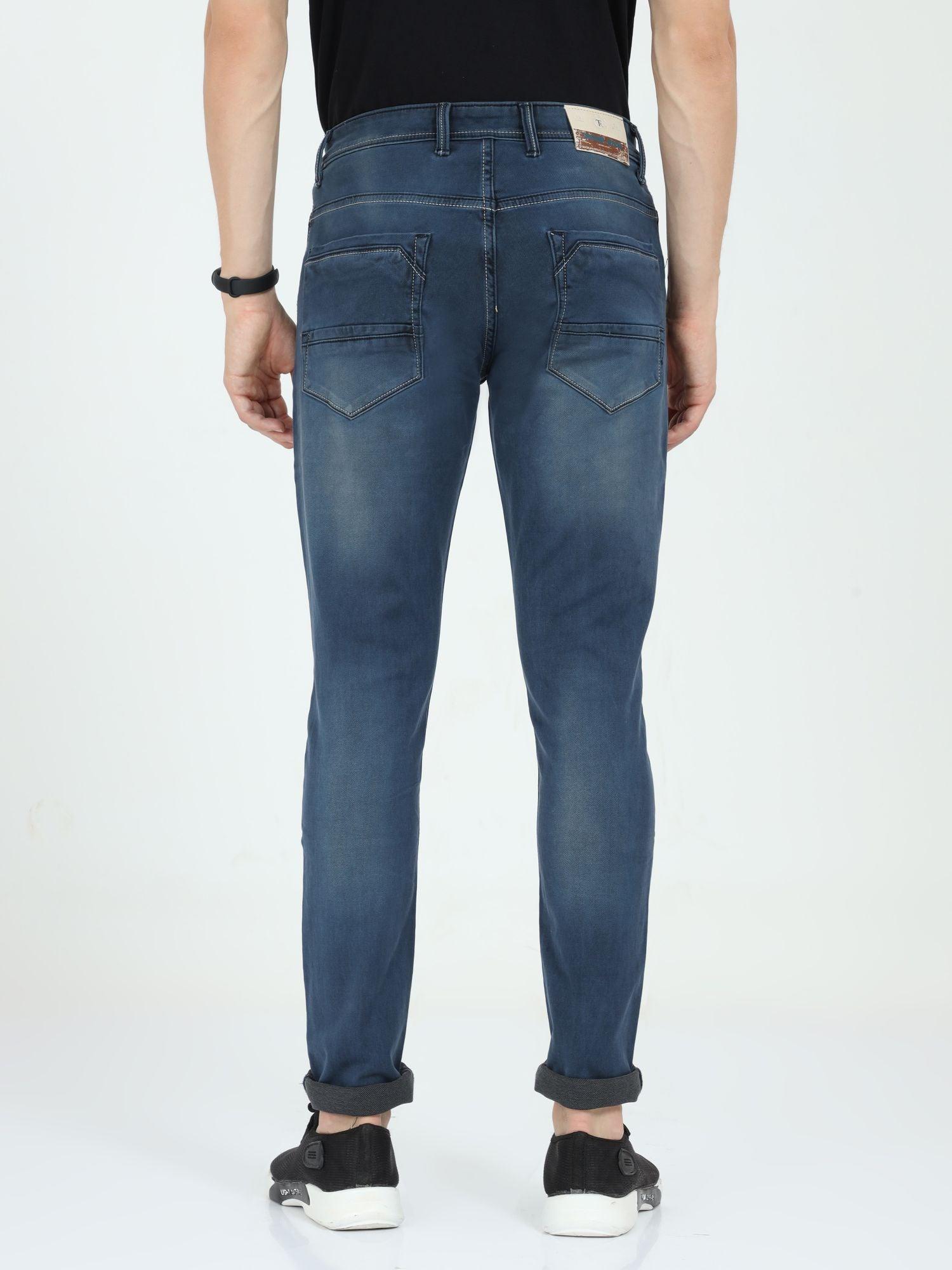 Men's Skinny Fit Jeans - Blue - Triggerjeans