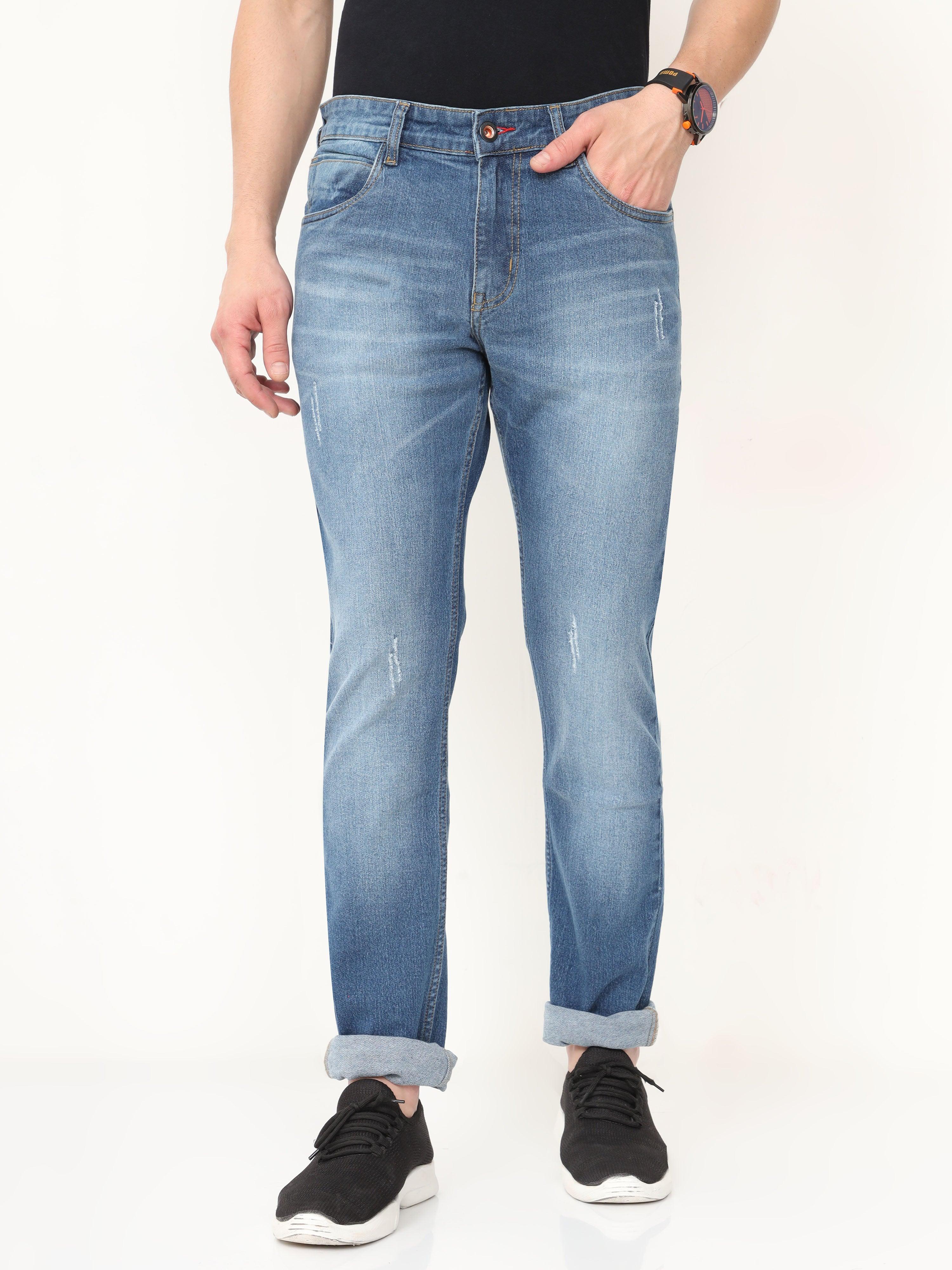 Men's Slim Fit Jeans - Blue