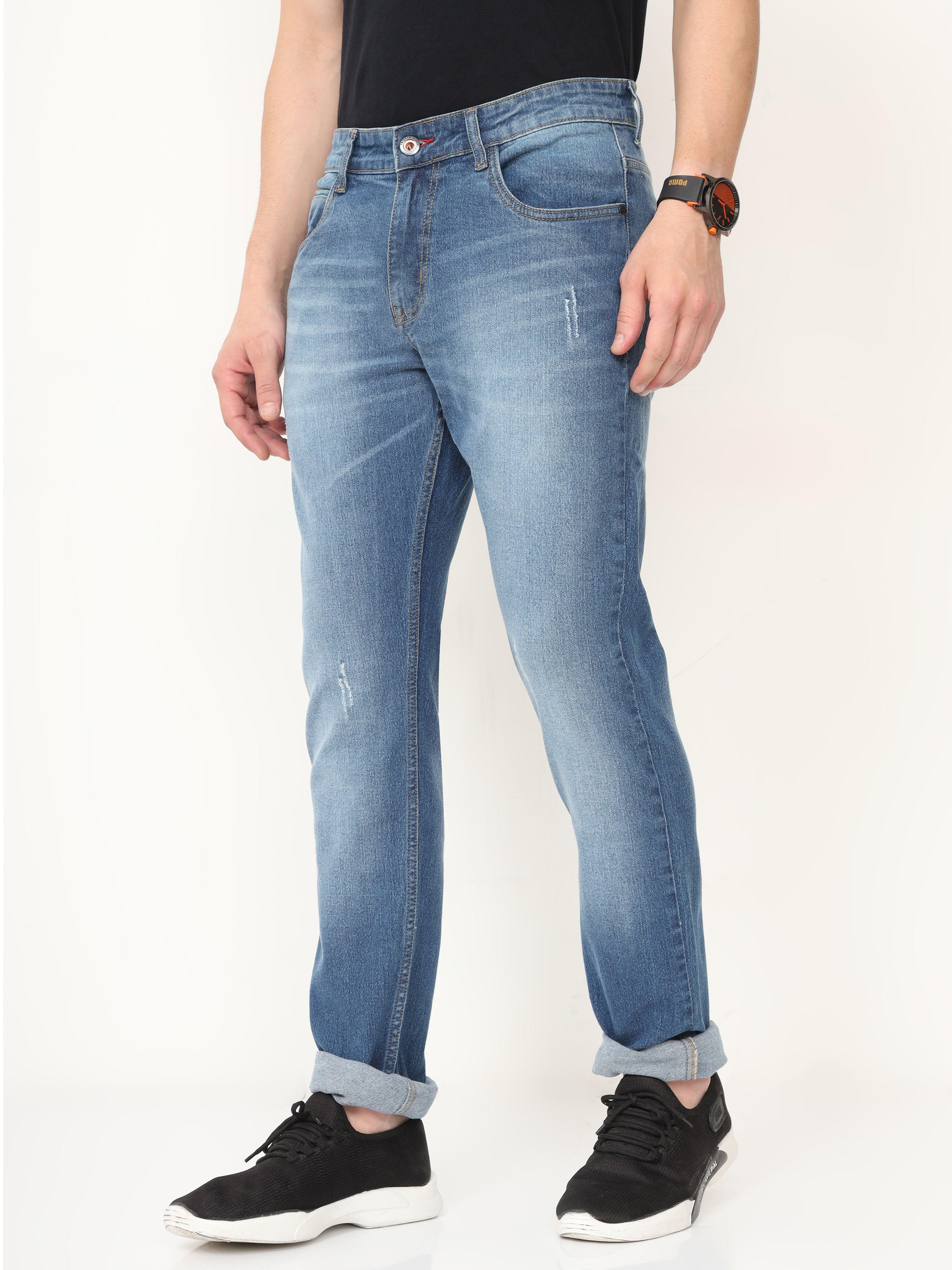 Men's Slim Fit Jeans - Blue