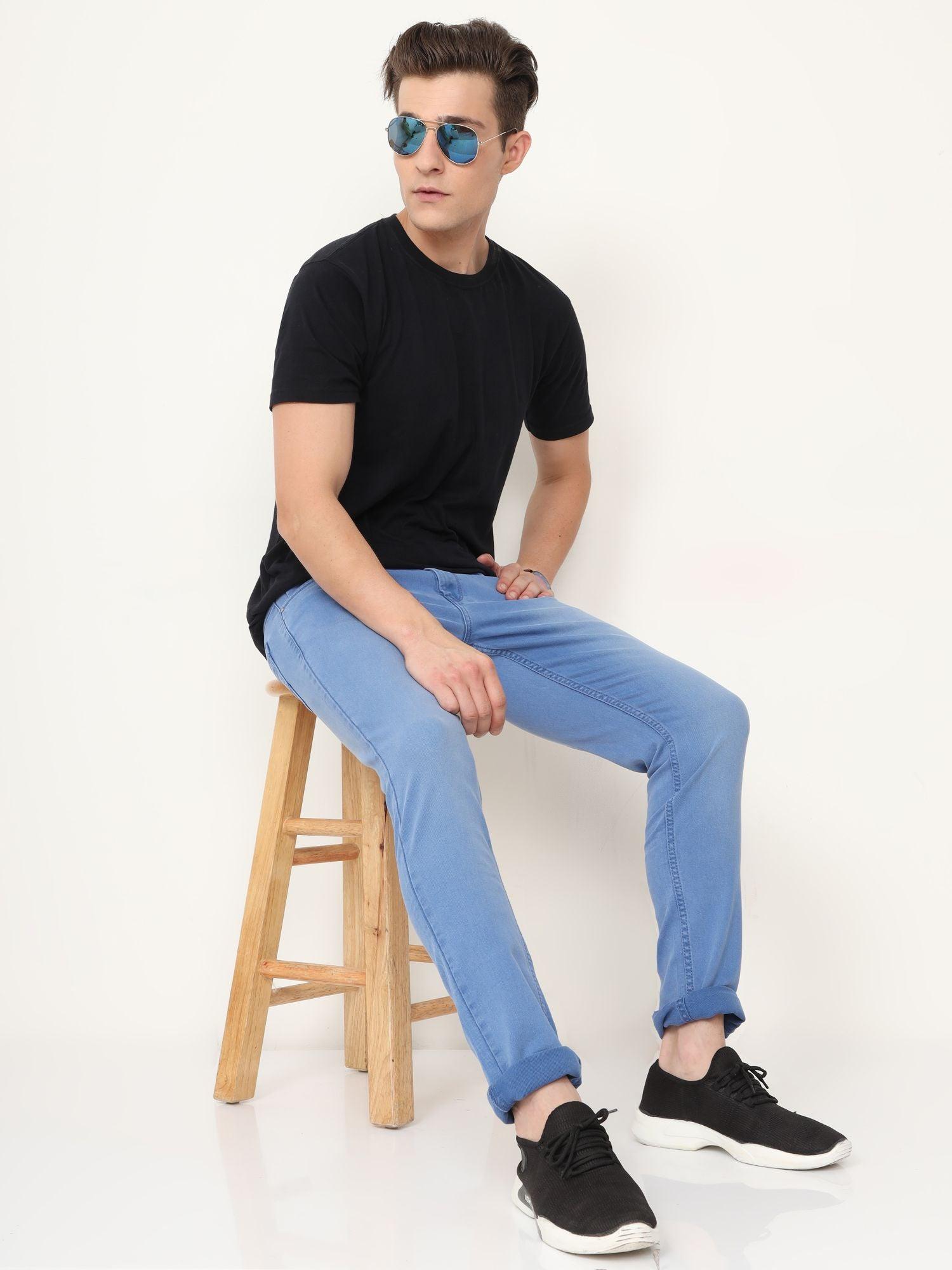 Men's Slim Fit Jeans - Blue