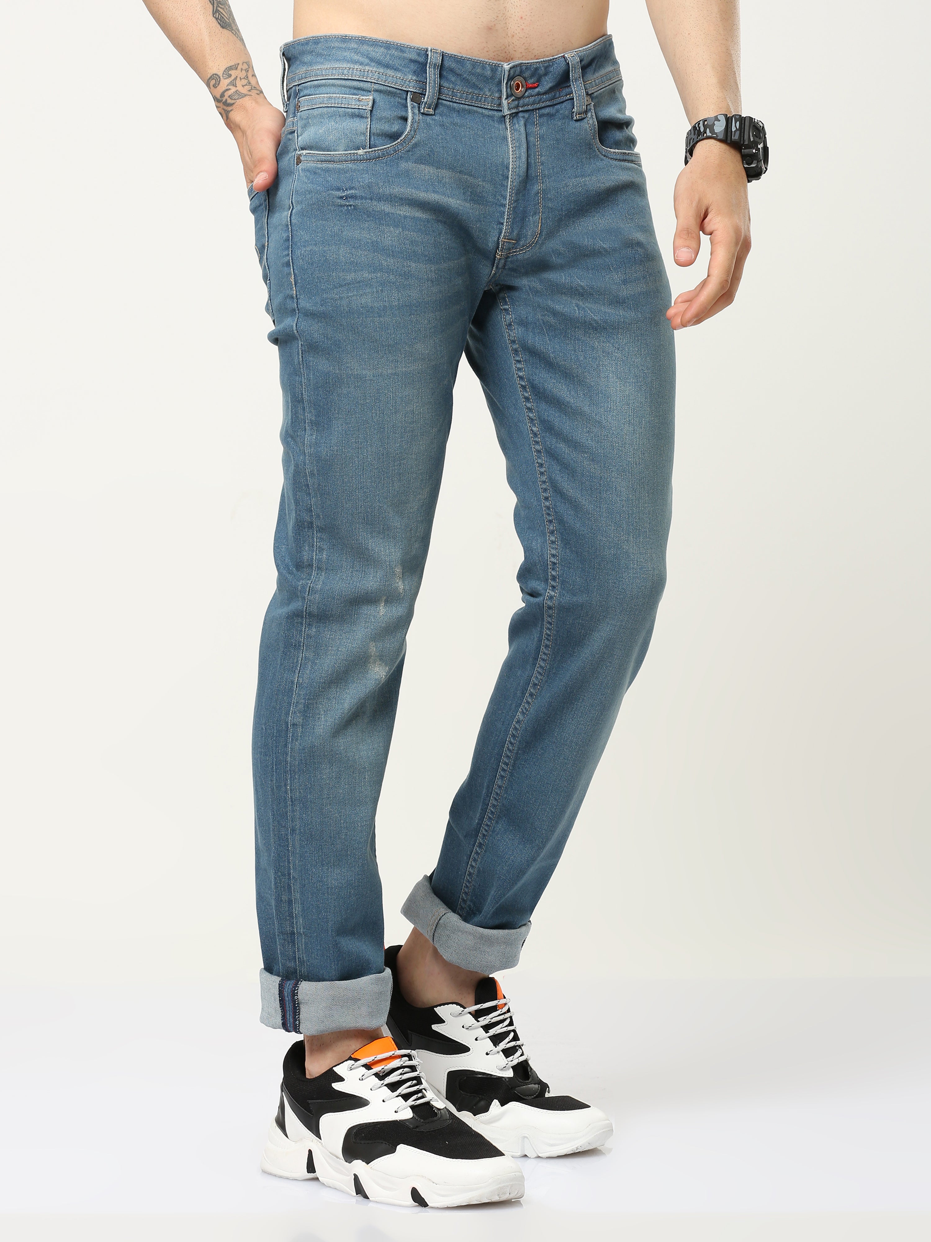 Men Slim Fit Jeans