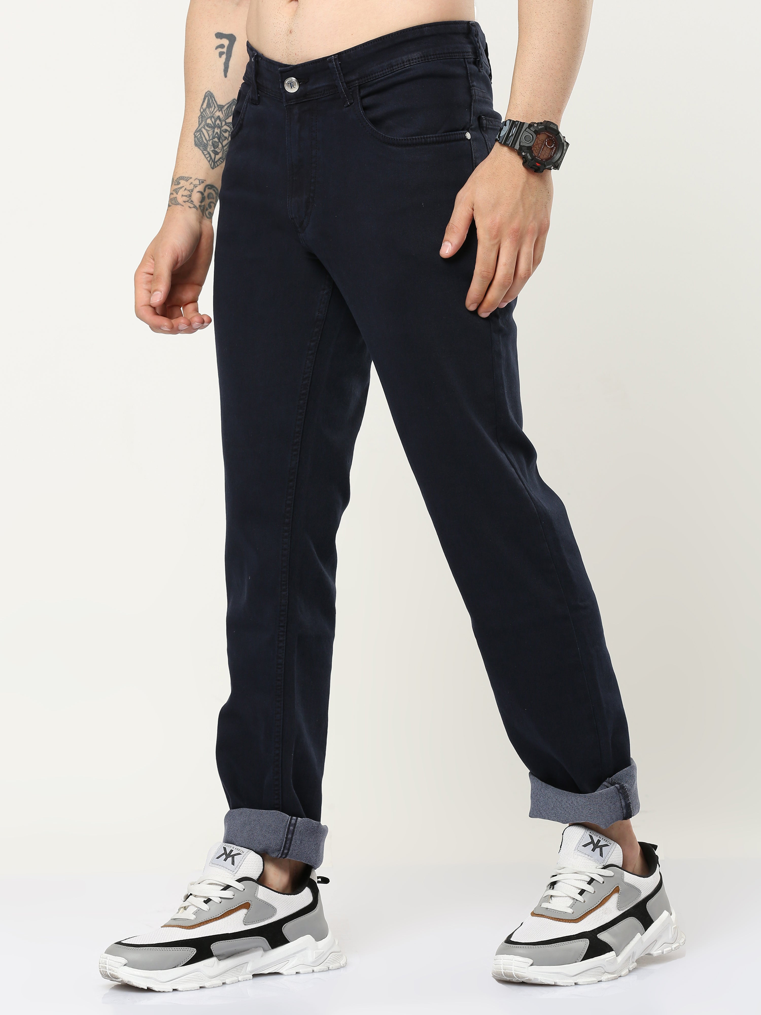 Aero Fit Men's Slim Regular Fit Jeans