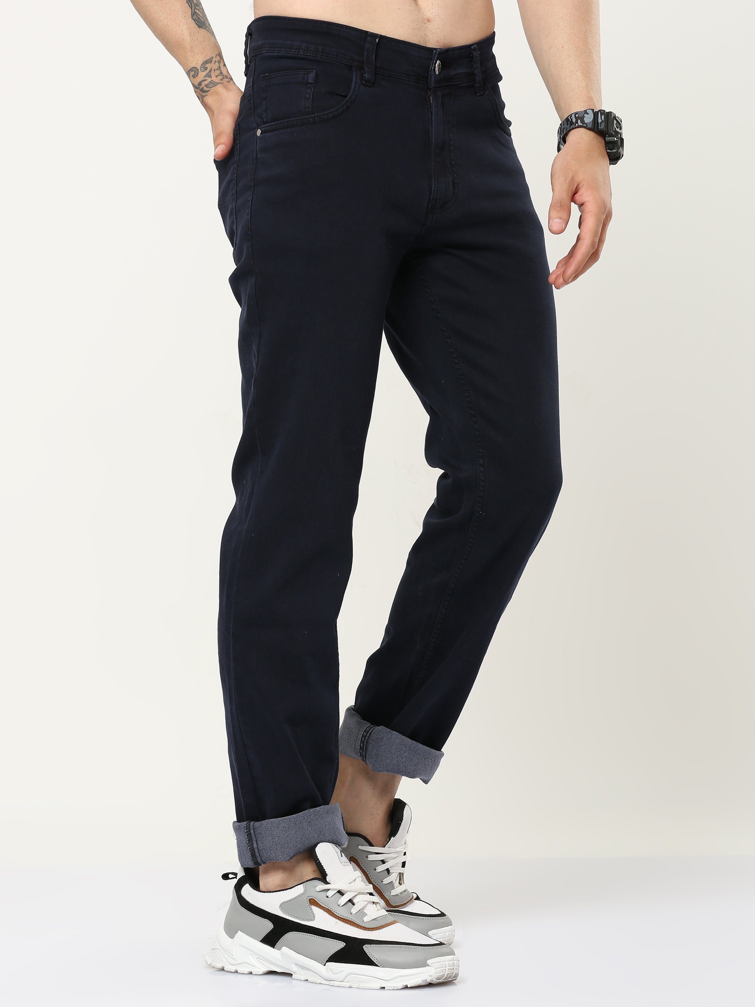 Aero Fit Men's Slim Regular Fit Jeans