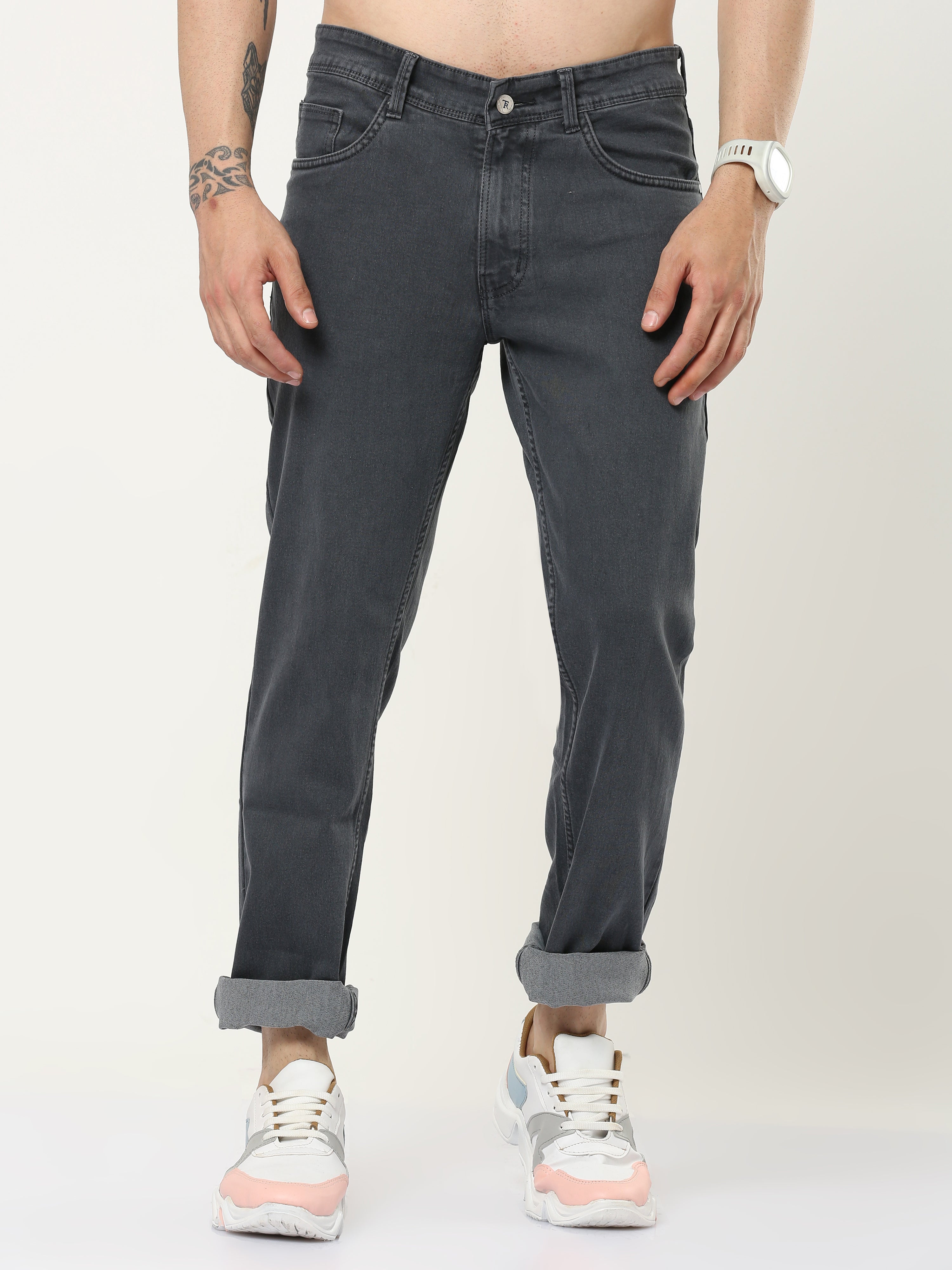 Men Slim Regular Fit Jeans