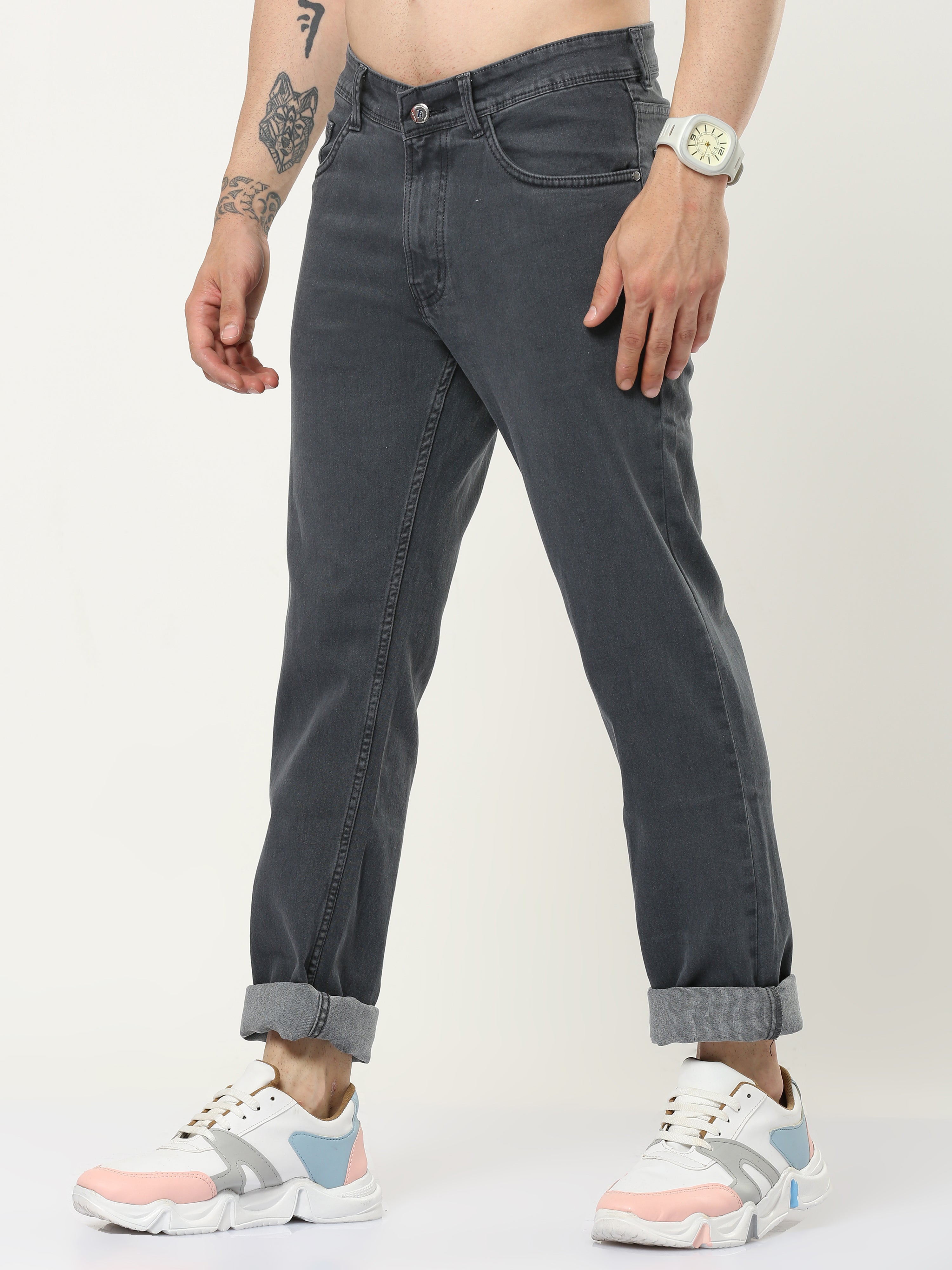 Men Slim Regular Fit Jeans