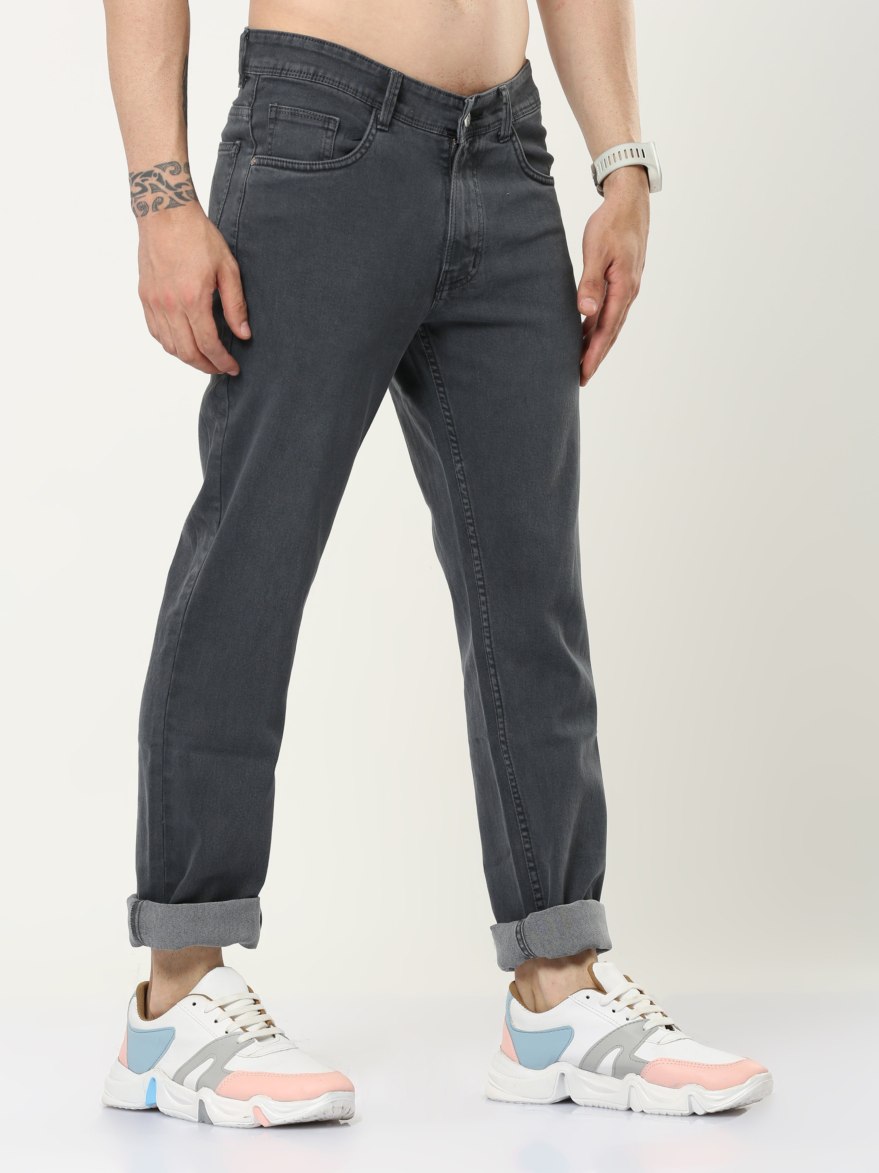 Men Slim Regular Fit Jeans