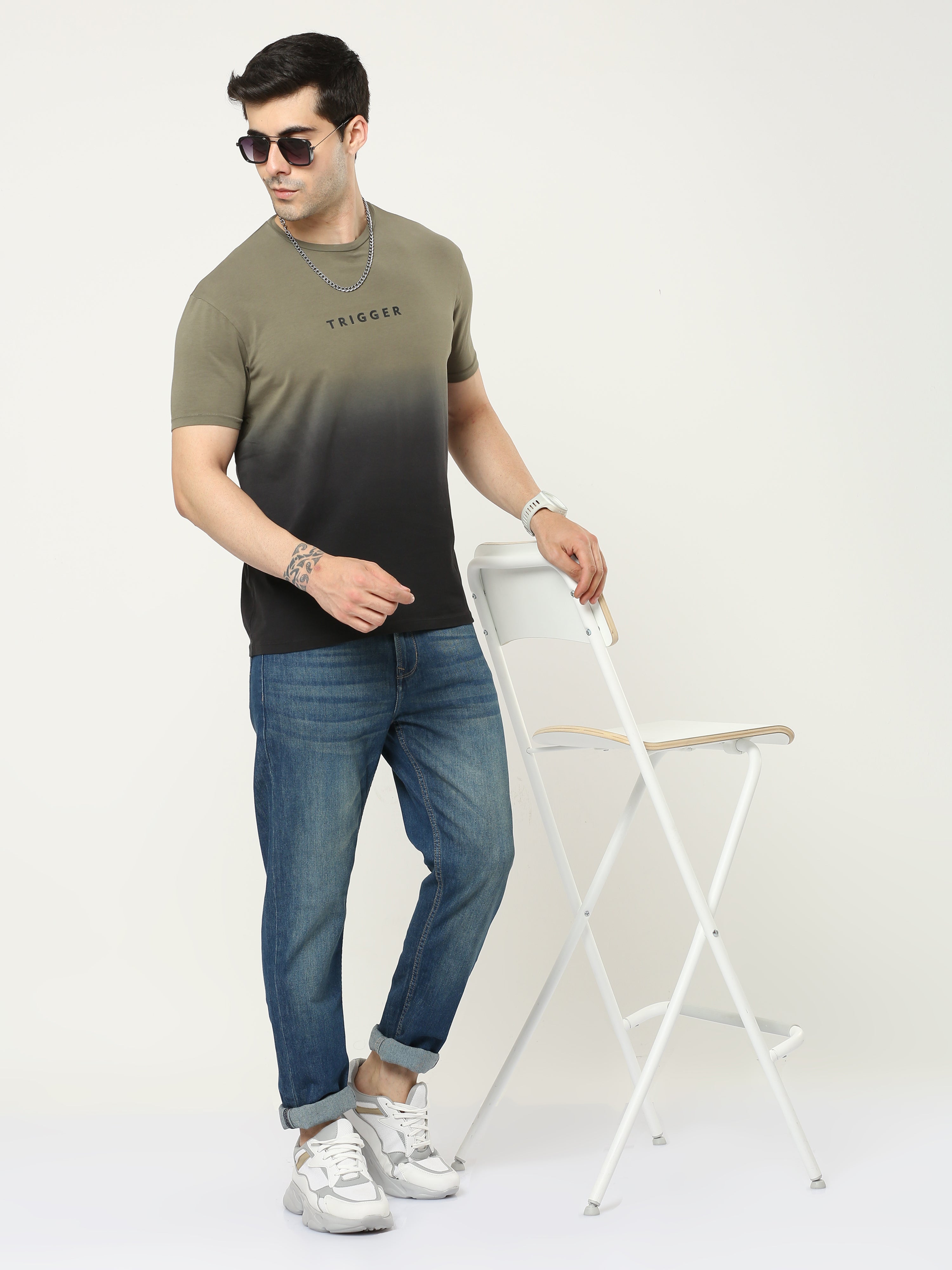 Men Round-neck T-shirt