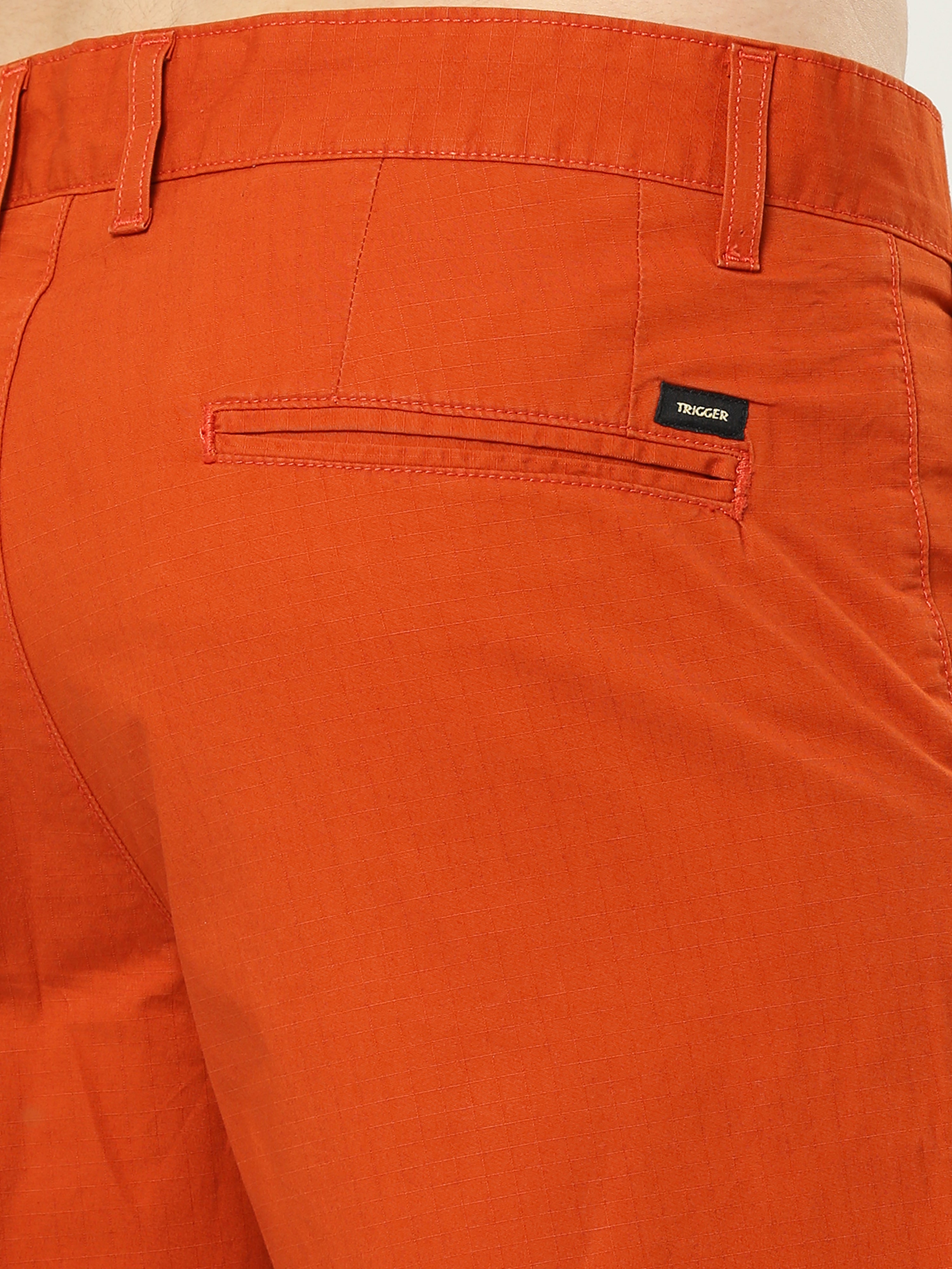 Men Day Long Bricks Red Shorts