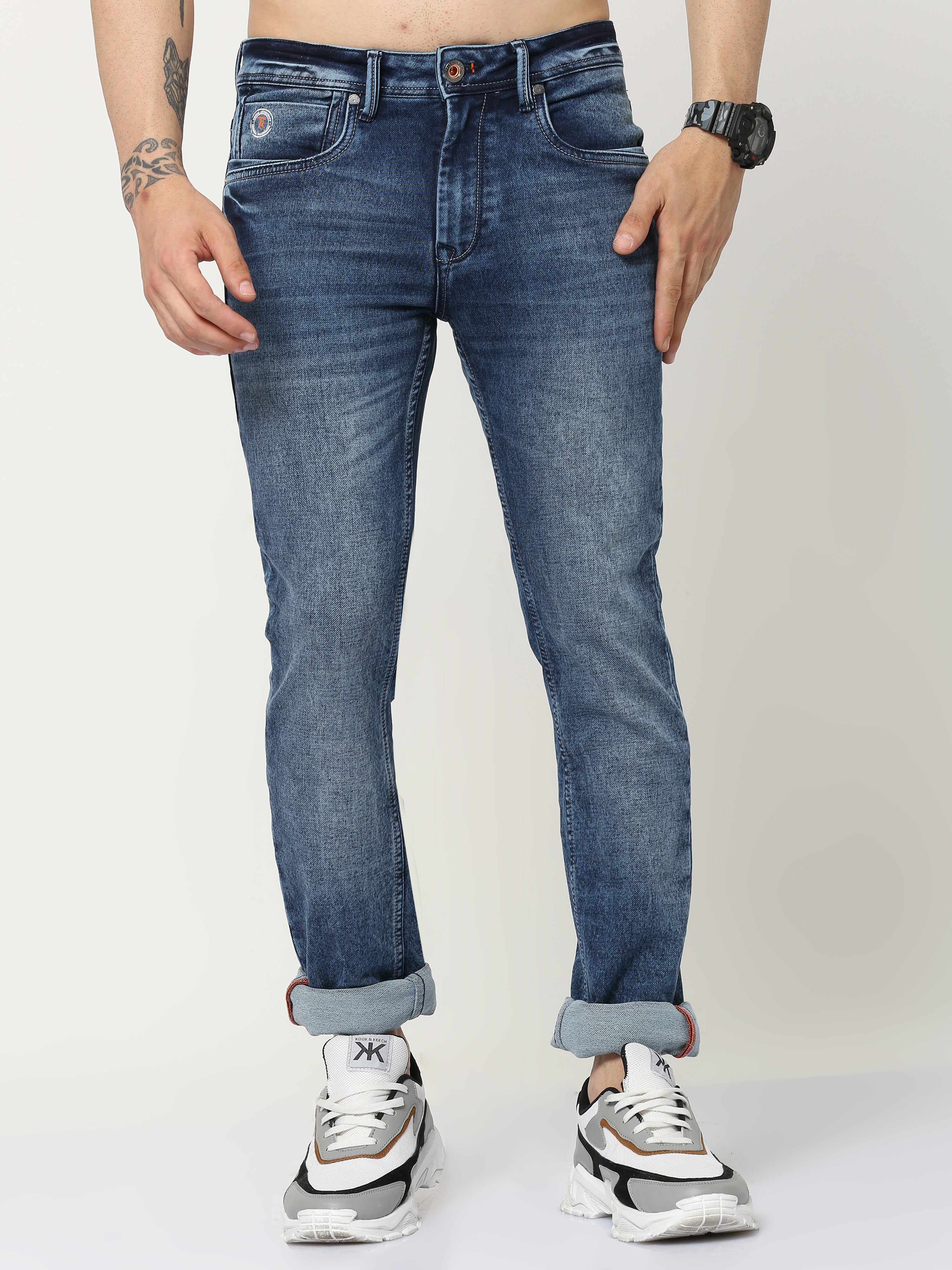 Sleek Form Men's Slim Fit Jeans