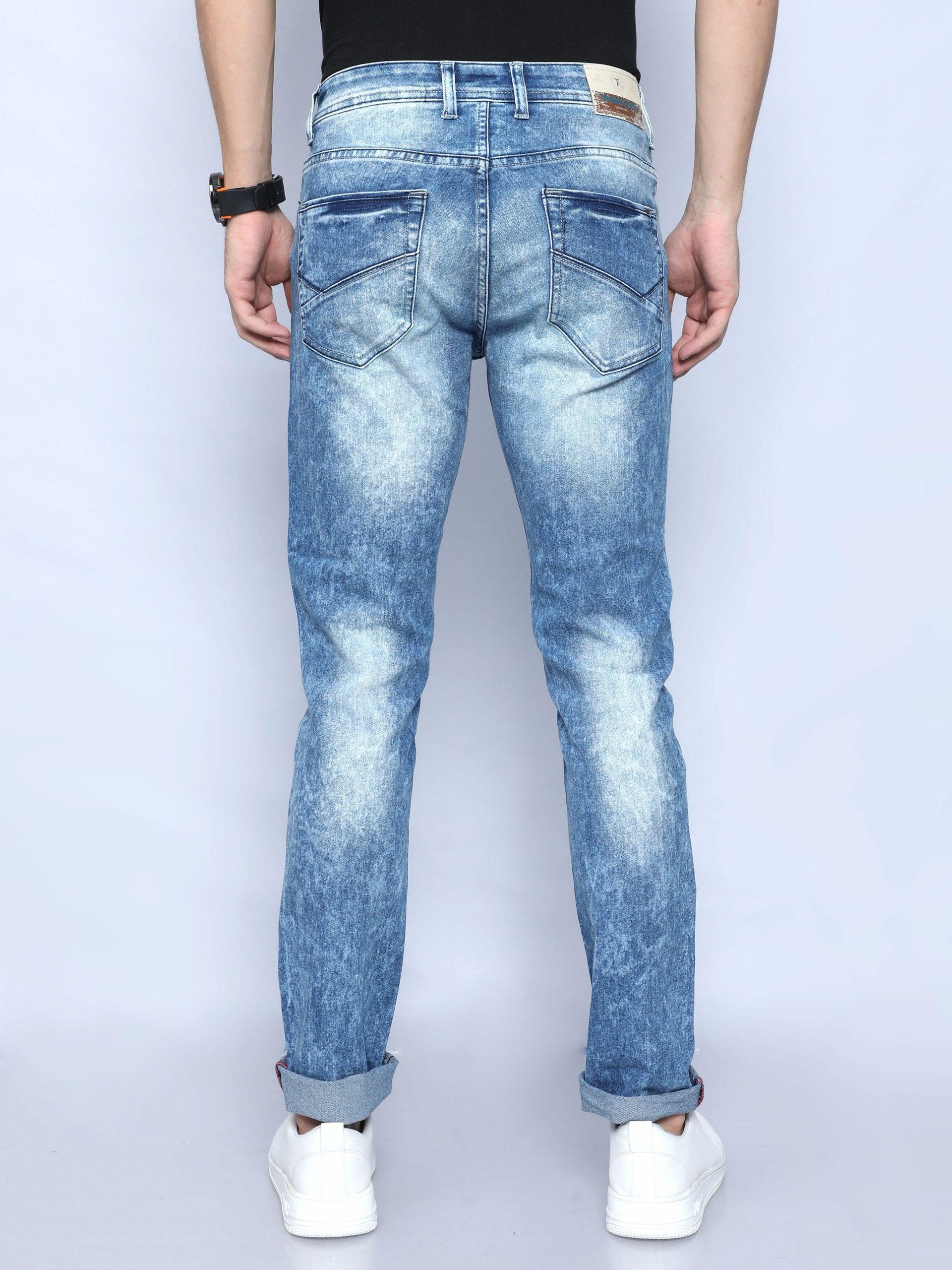Men's Slim Fit Jeans - Blue - Triggerjeans