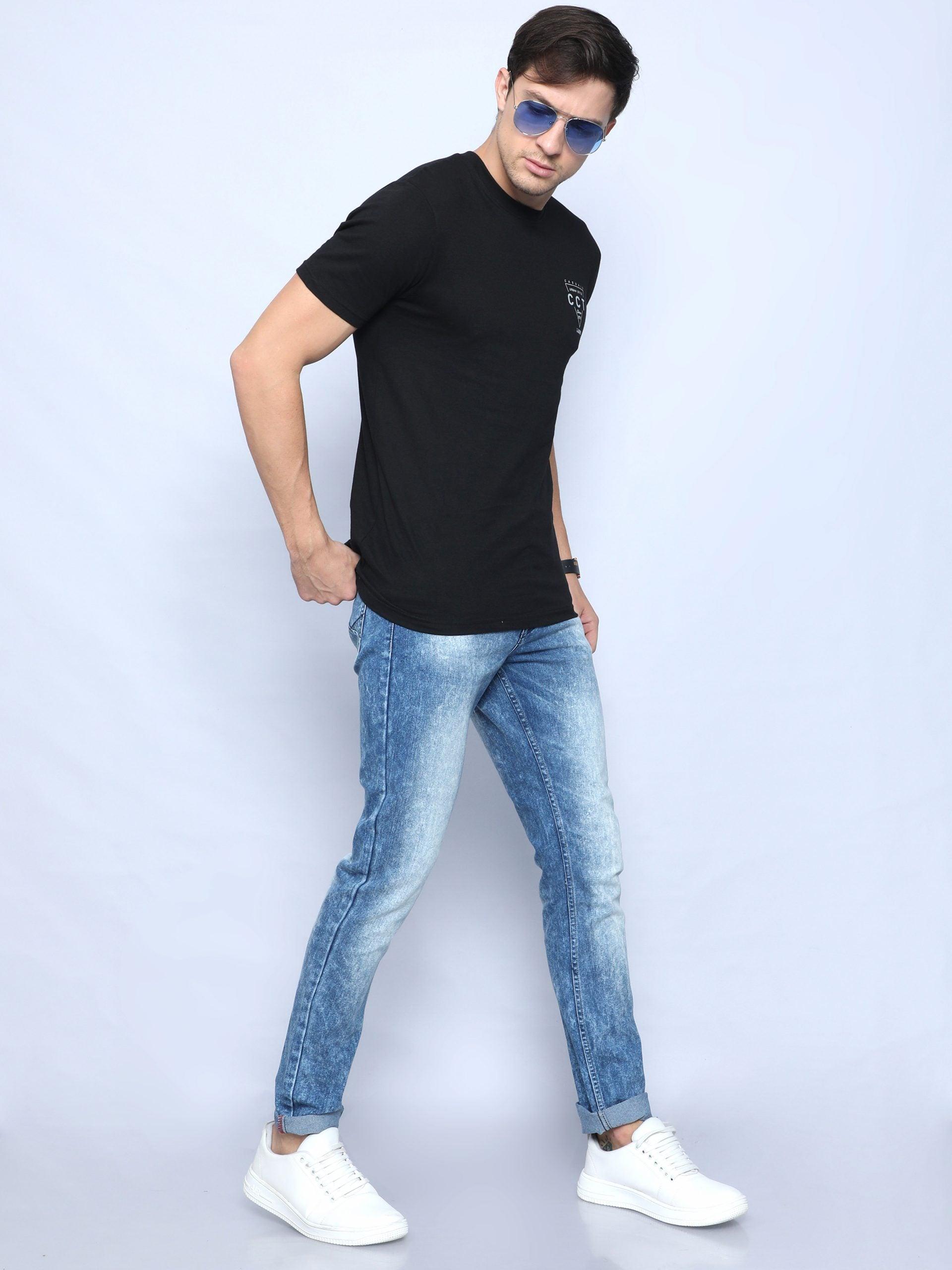 Men's Slim Fit Jeans - Blue - Triggerjeans