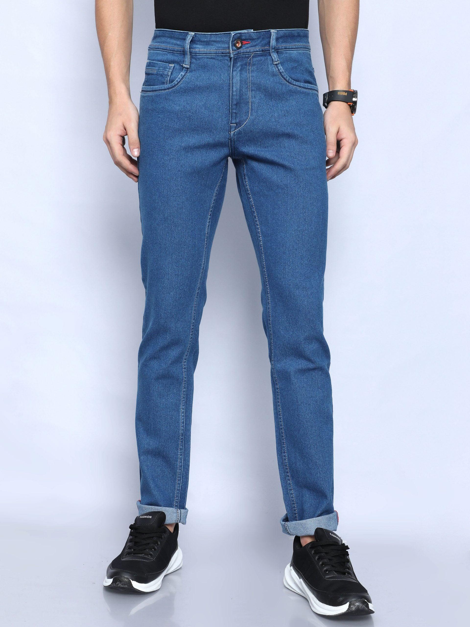 Men's Slim Fit Jeans - Blue - Triggerjeans