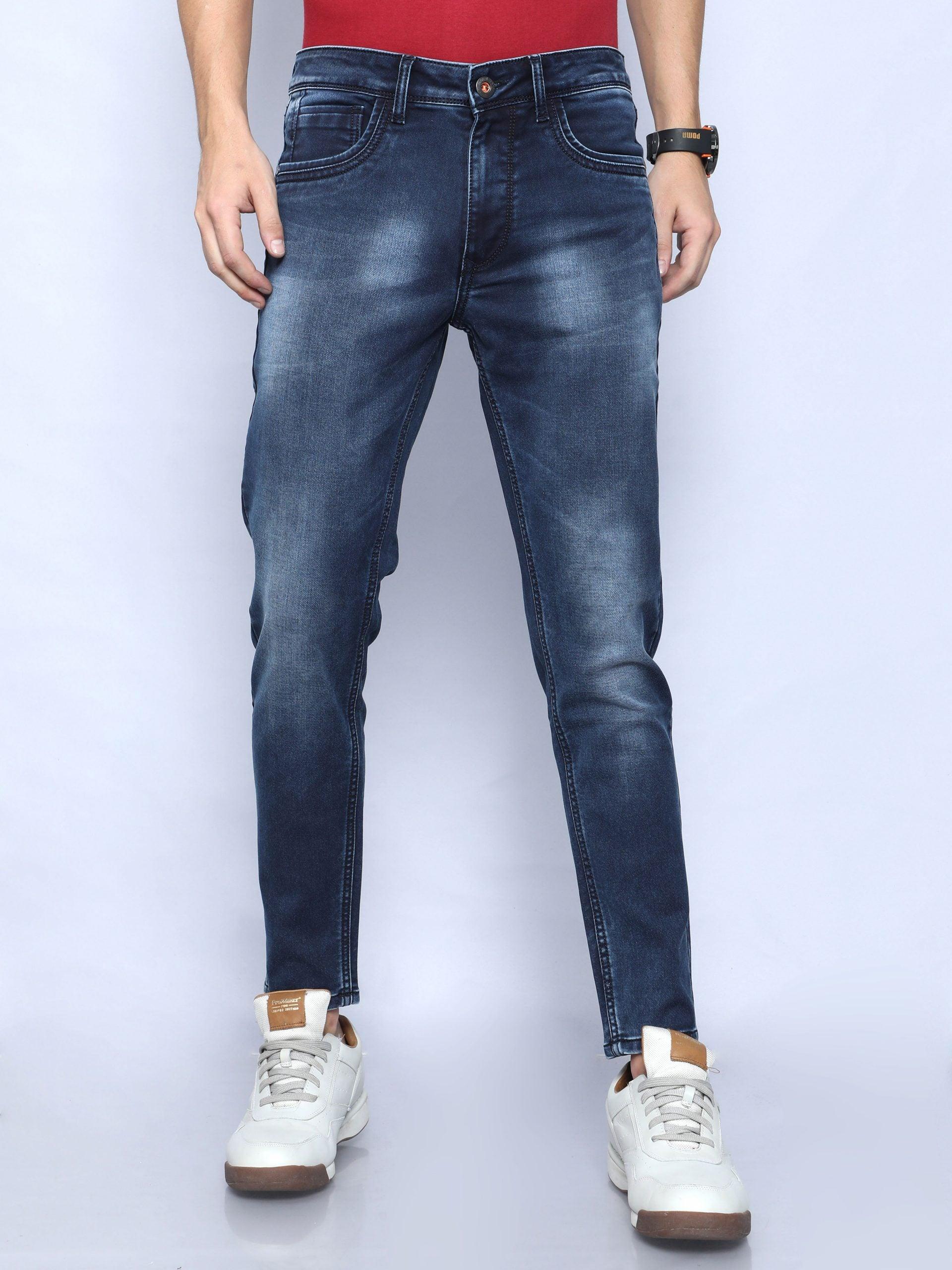 Men's Trim Fit Jeans - Blue - Triggerjeans