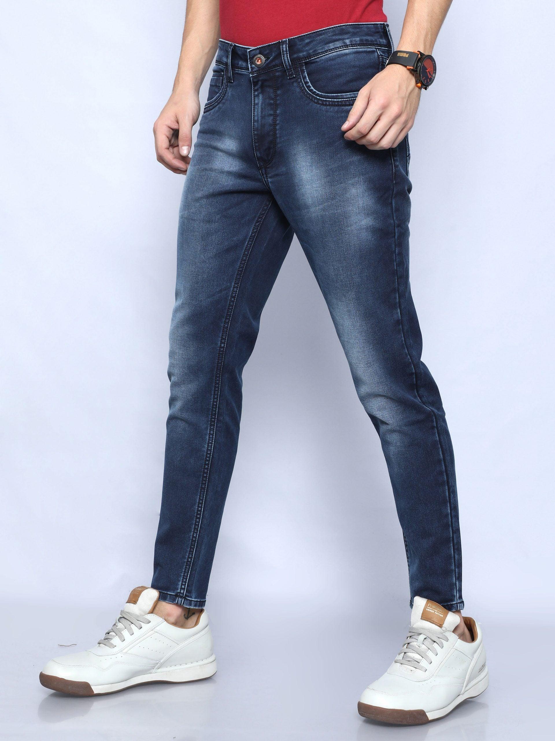 Men's Trim Fit Jeans - Blue - Triggerjeans
