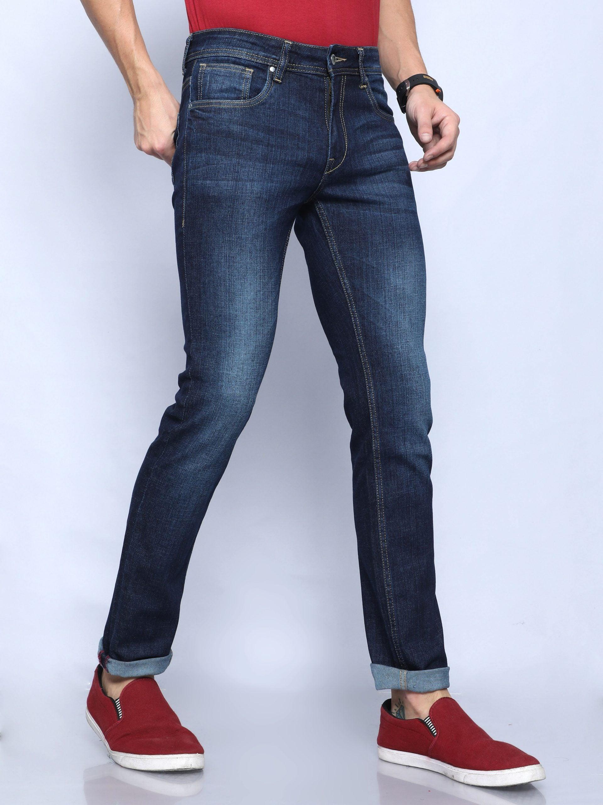 Men's Slim Fit Jeans - Blue