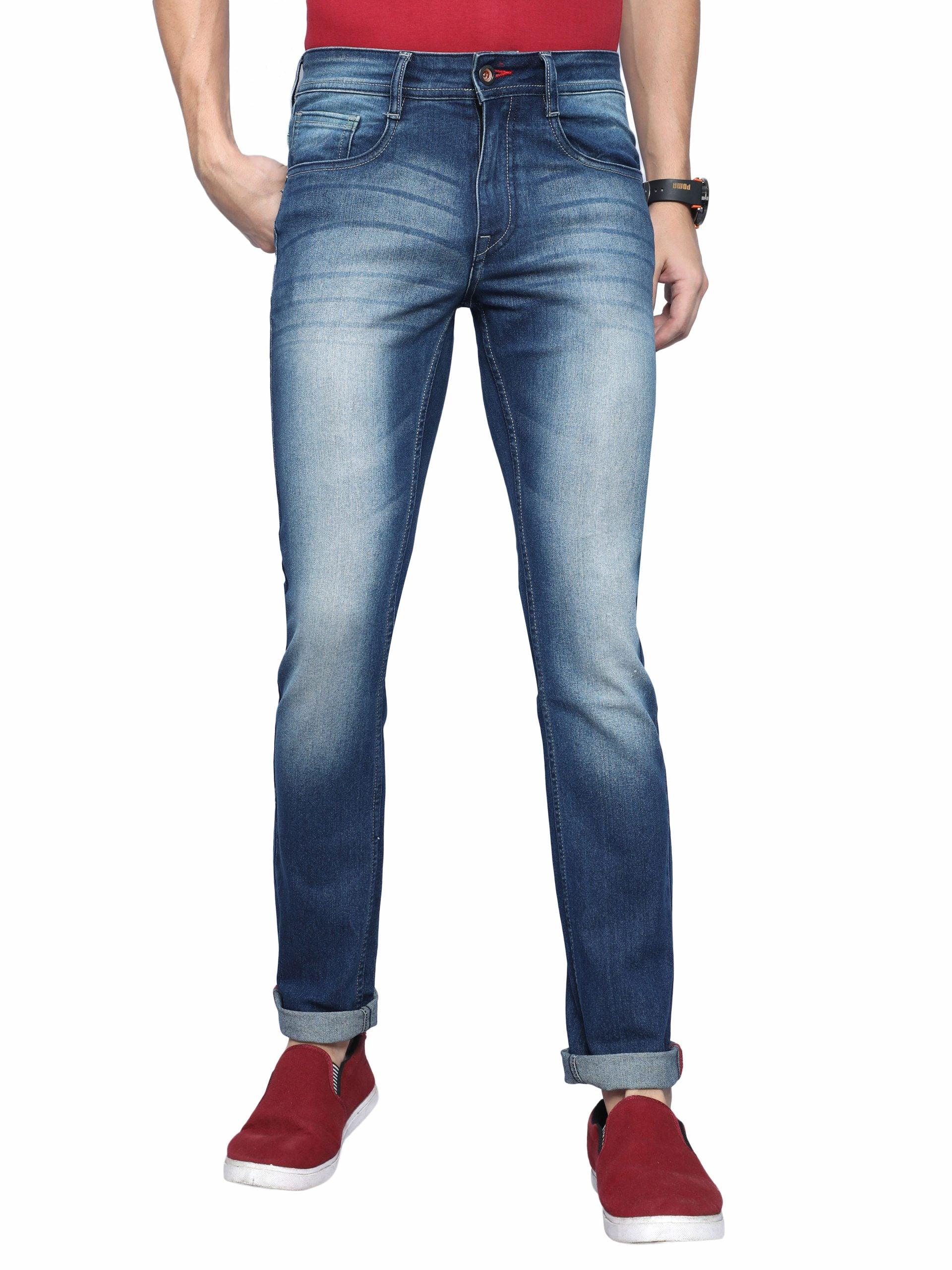 Men's Slim Fit Jeans - Blue - Triggerjeans