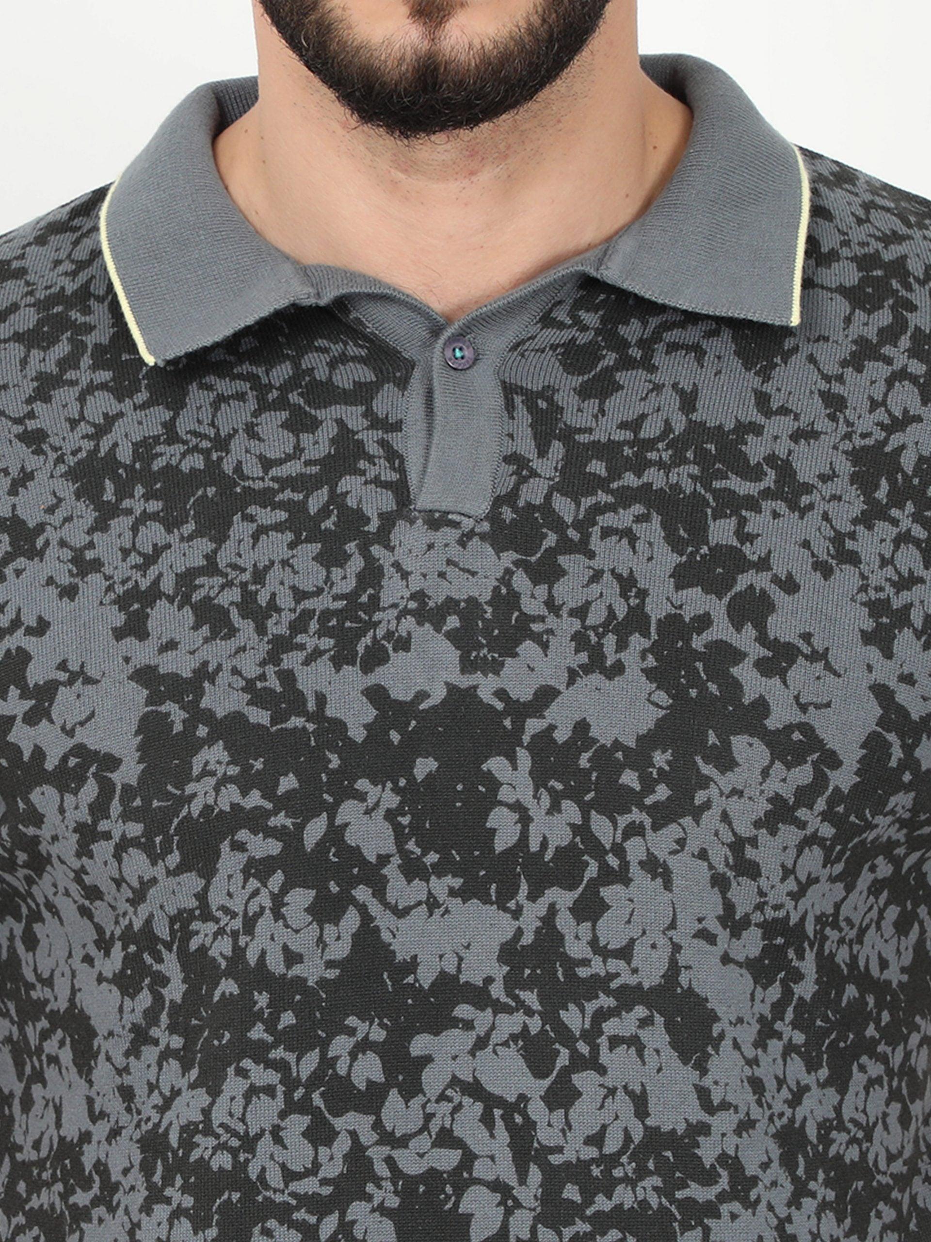 Men Black/Grey Sweat-shirt 