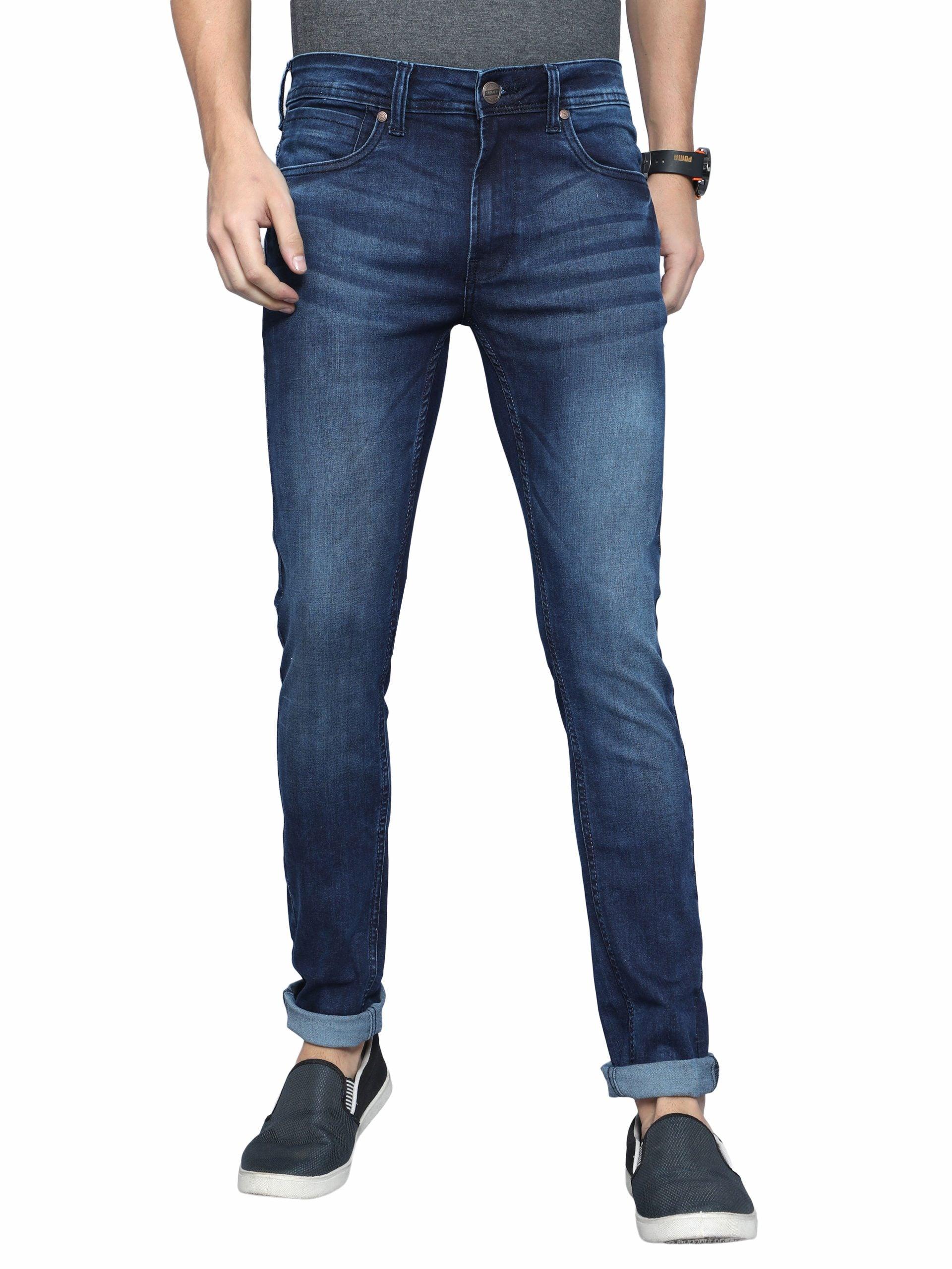 Men's Skinny Fit Jeans - Blue - Triggerjeans